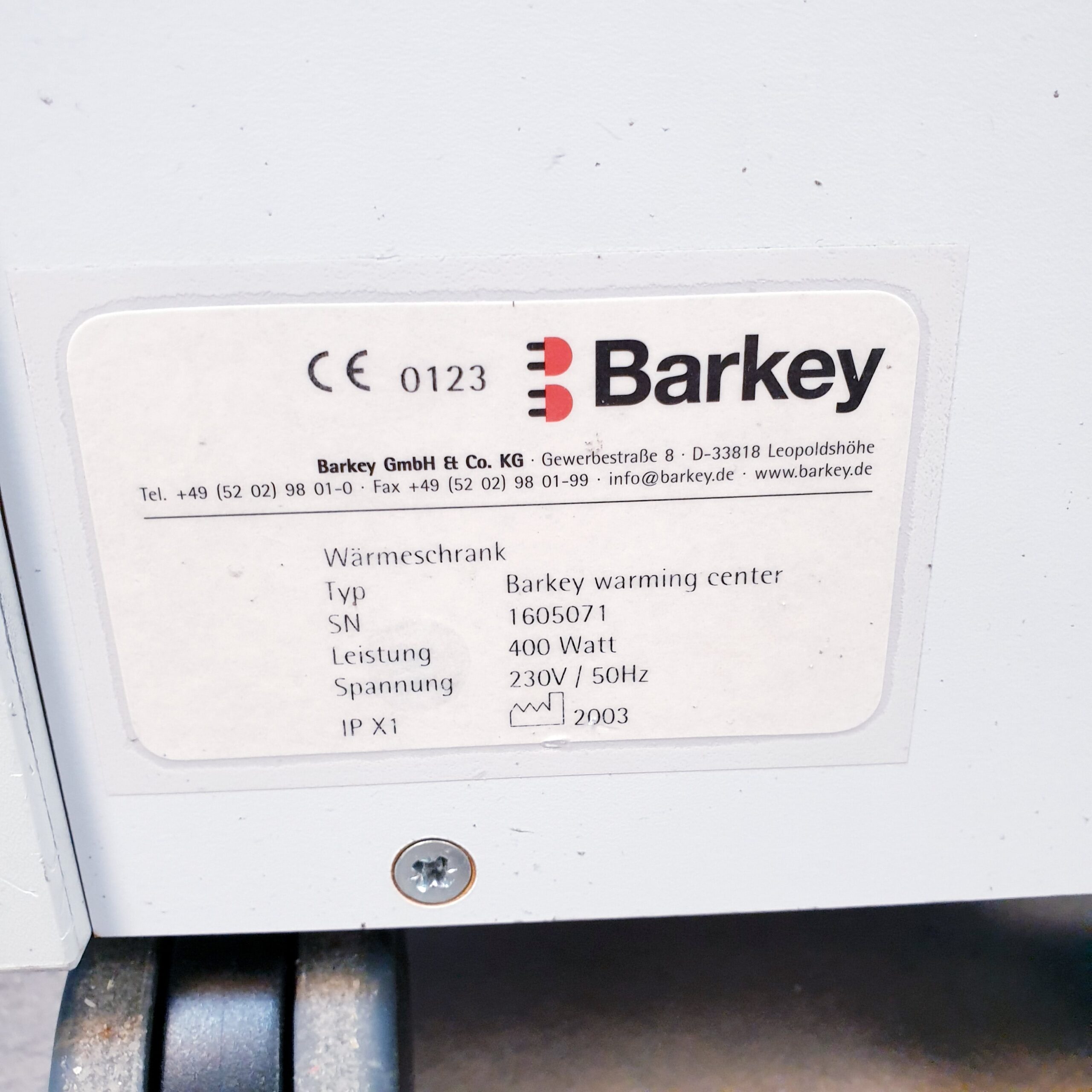 BARKEY Auftaugerät Wärmegerät Labor Wärmeschrank Warming Center thumbnail 9