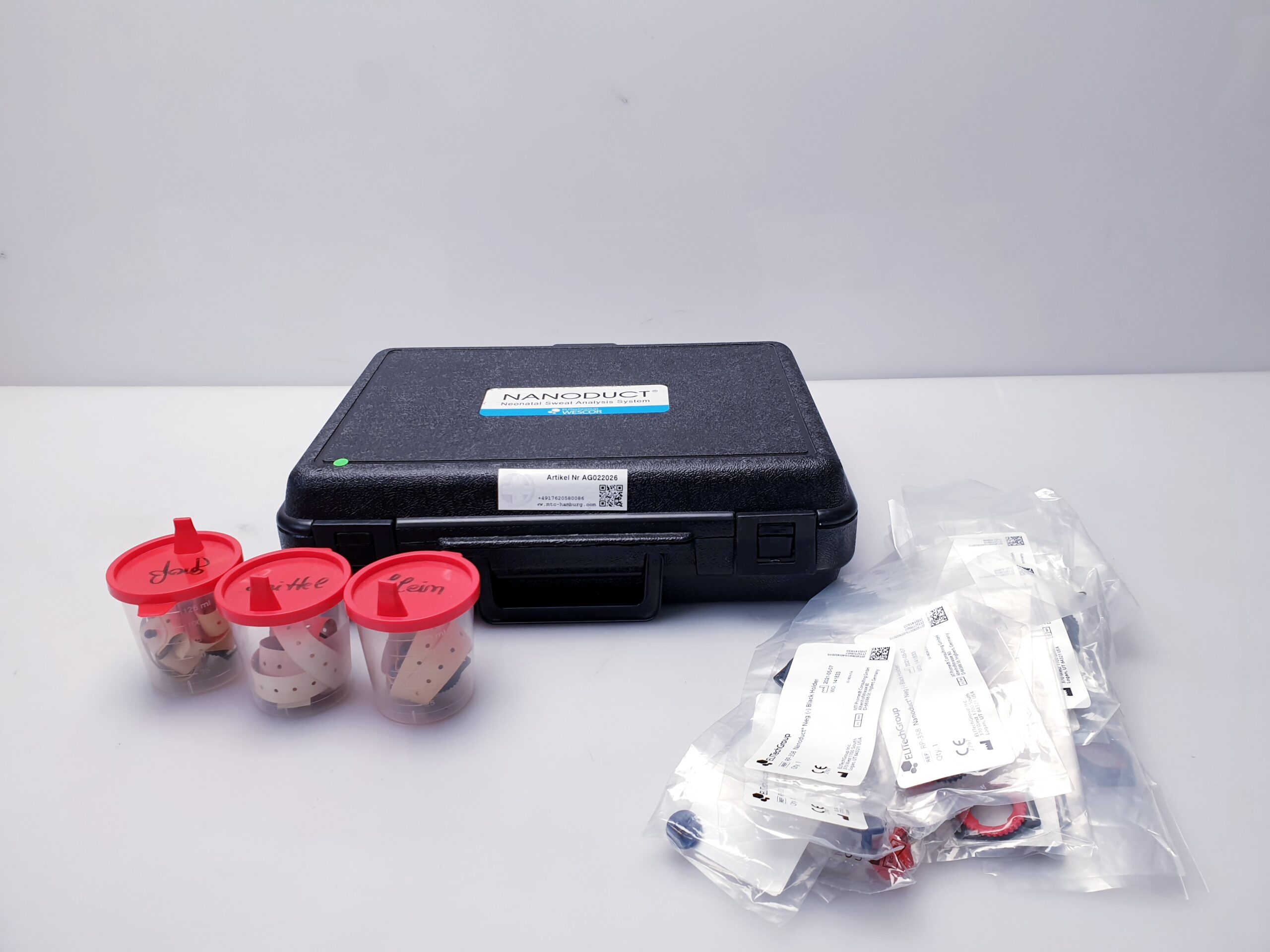 Nanoduct 1030 Sweat Analysis System Set + (AC‑081, RP-358) thumbnail 2