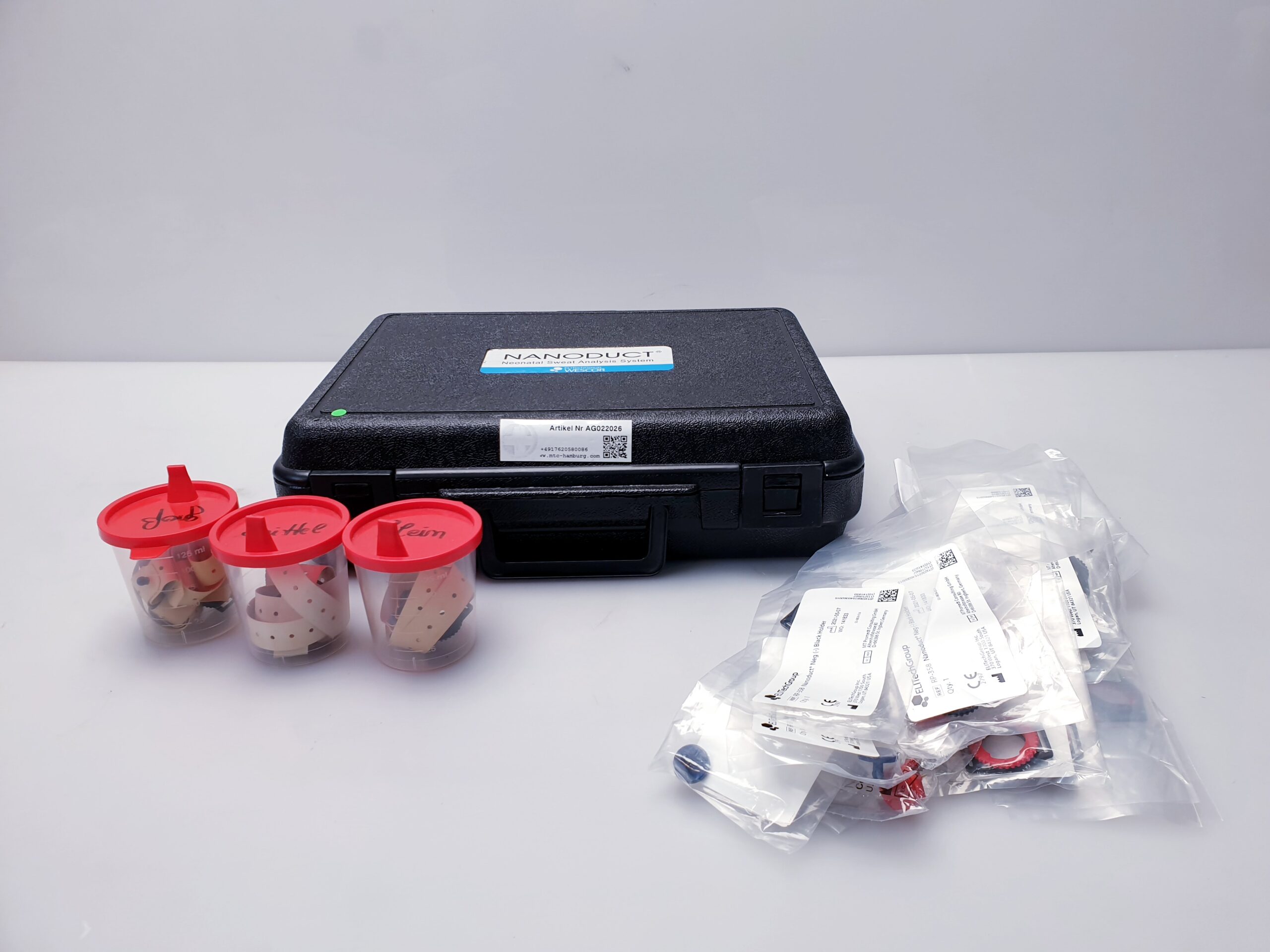 Nanoduct 1030 Sweat Analysis System Set + (AC‑081, RP-358) thumbnail 3