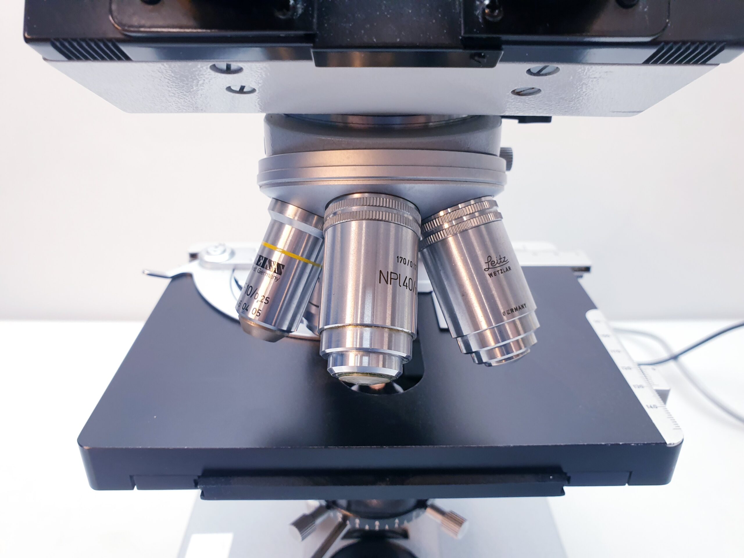Leitz Wetzlar Microscope + Transformator 301-211.001 thumbnail 20