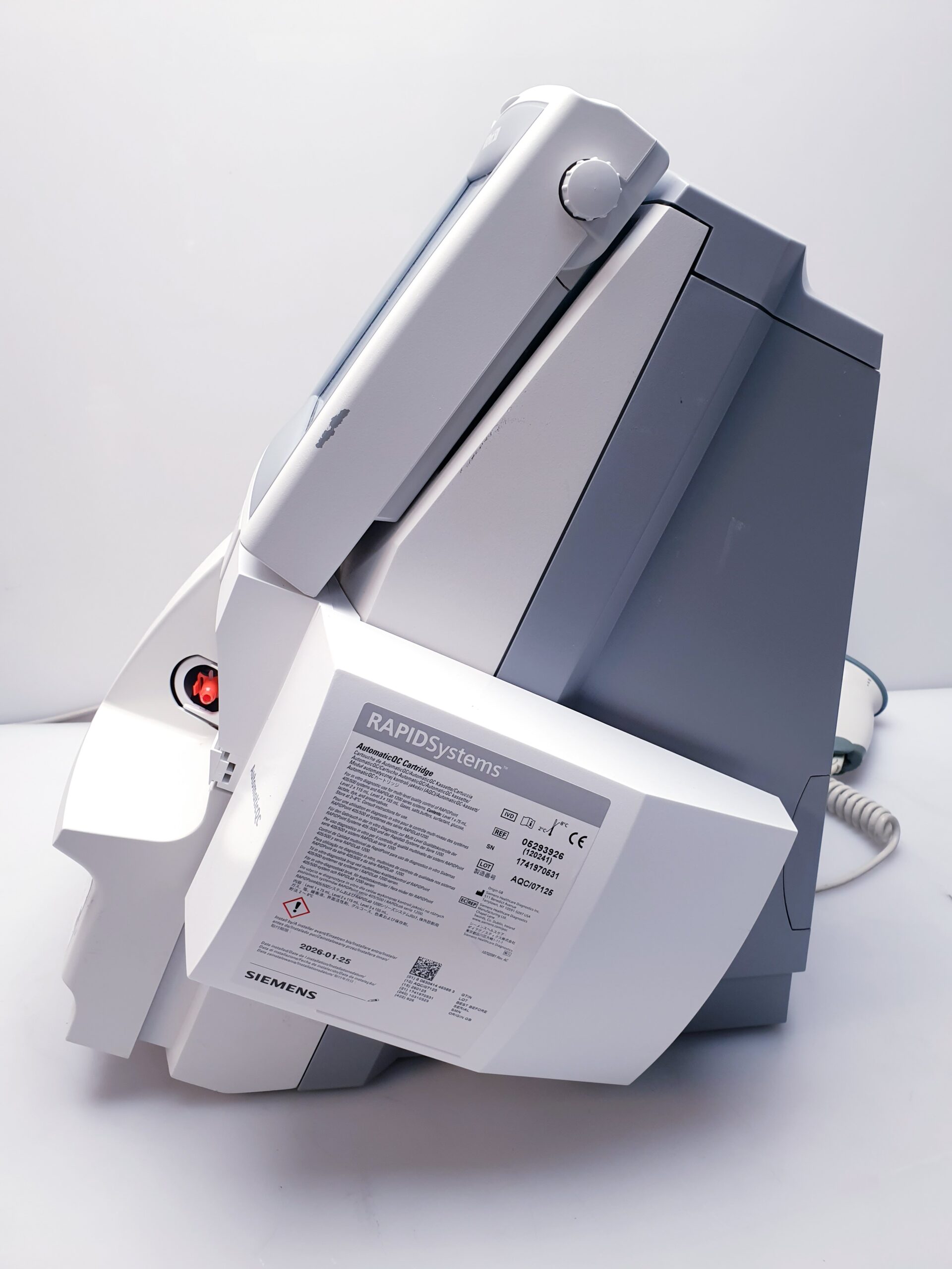 SIEMENS RAPIDPOINT 500 BLUTGASANALYSESYSTEM BlutgasElektrolyt-Analysator thumbnail 17