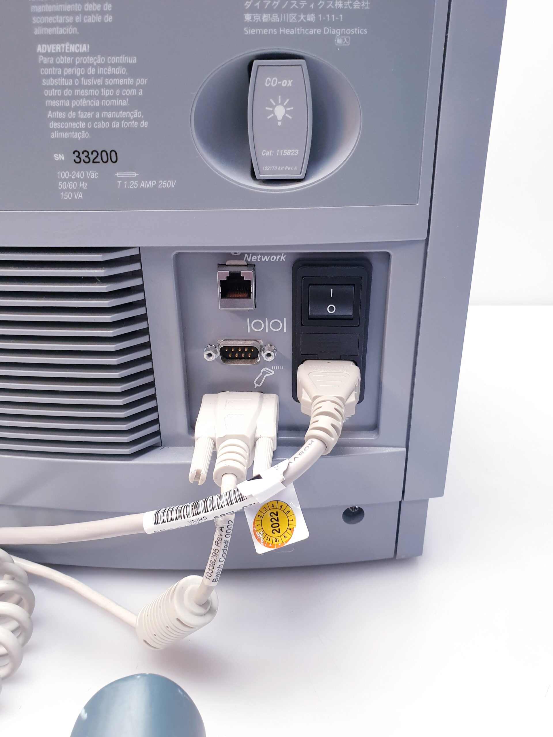 SIEMENS RAPIDPOINT 500 BLUTGASANALYSESYSTEM BlutgasElektrolyt-Analysator thumbnail 22