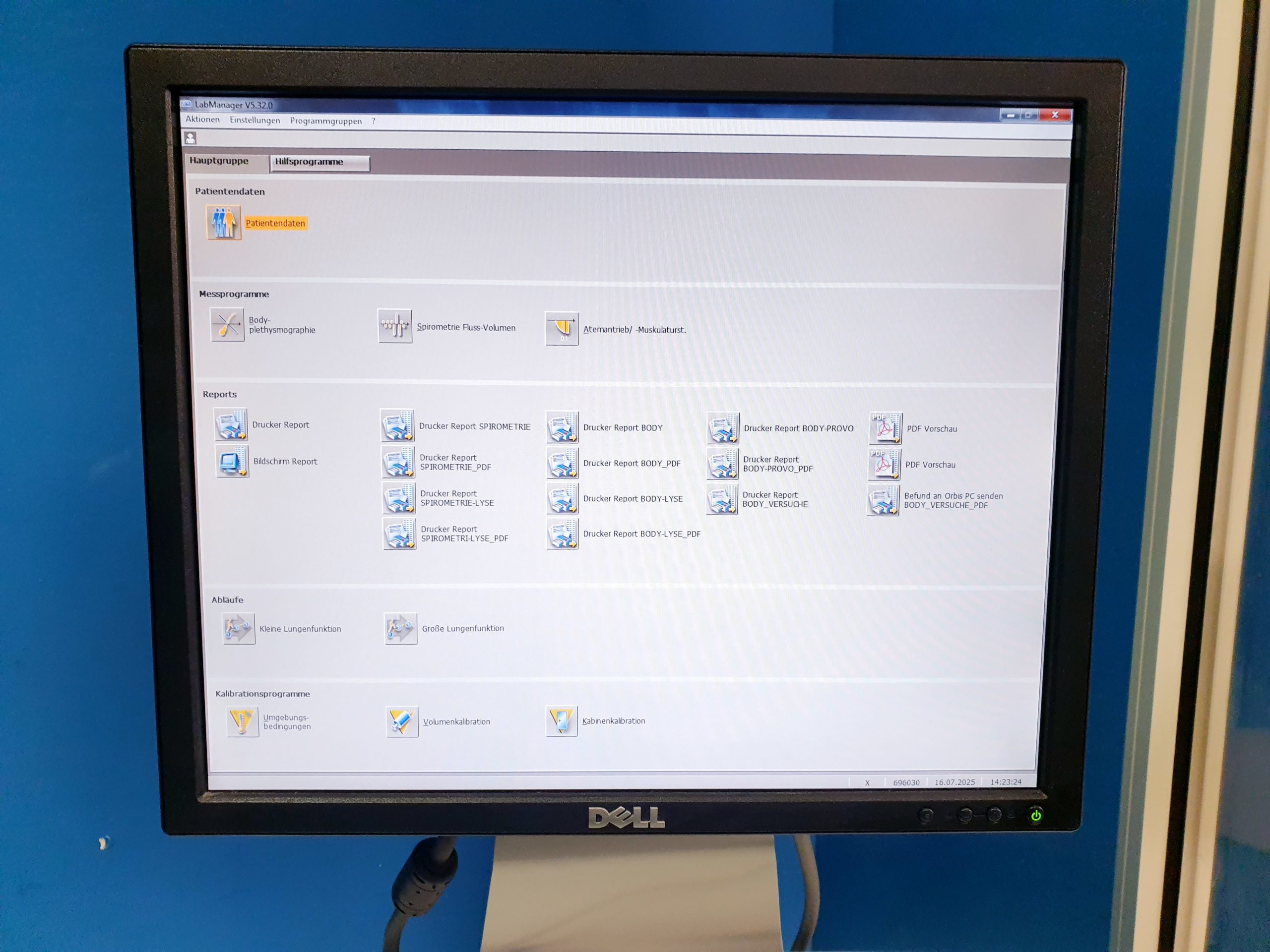 CareFusion Jäger JAEGER Plethymographe Master Screen + Labmanager V5.32.0 thumbnail 6