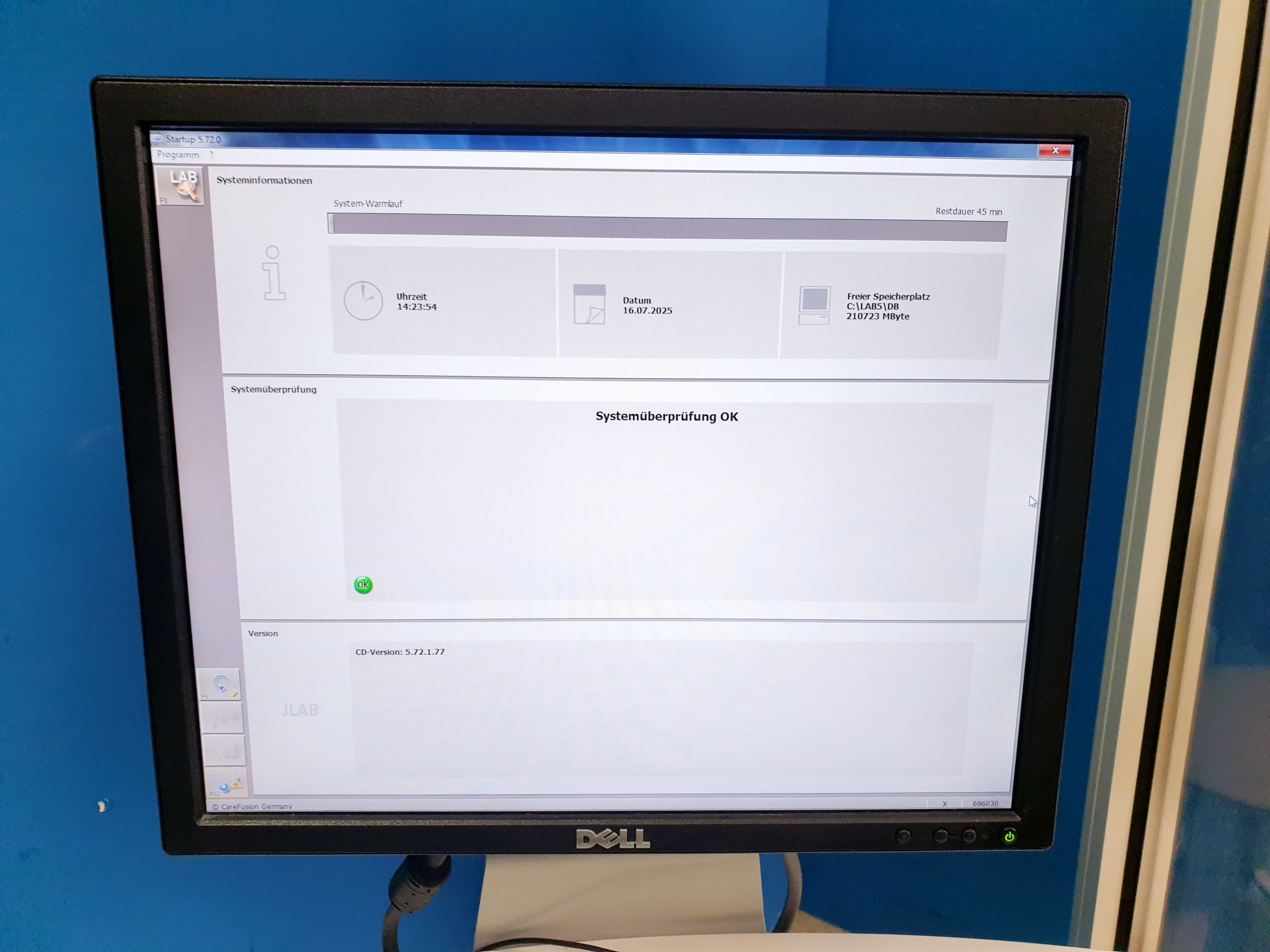 CareFusion Jäger JAEGER Plethymographe Master Screen + Labmanager V5.32.0 thumbnail 7