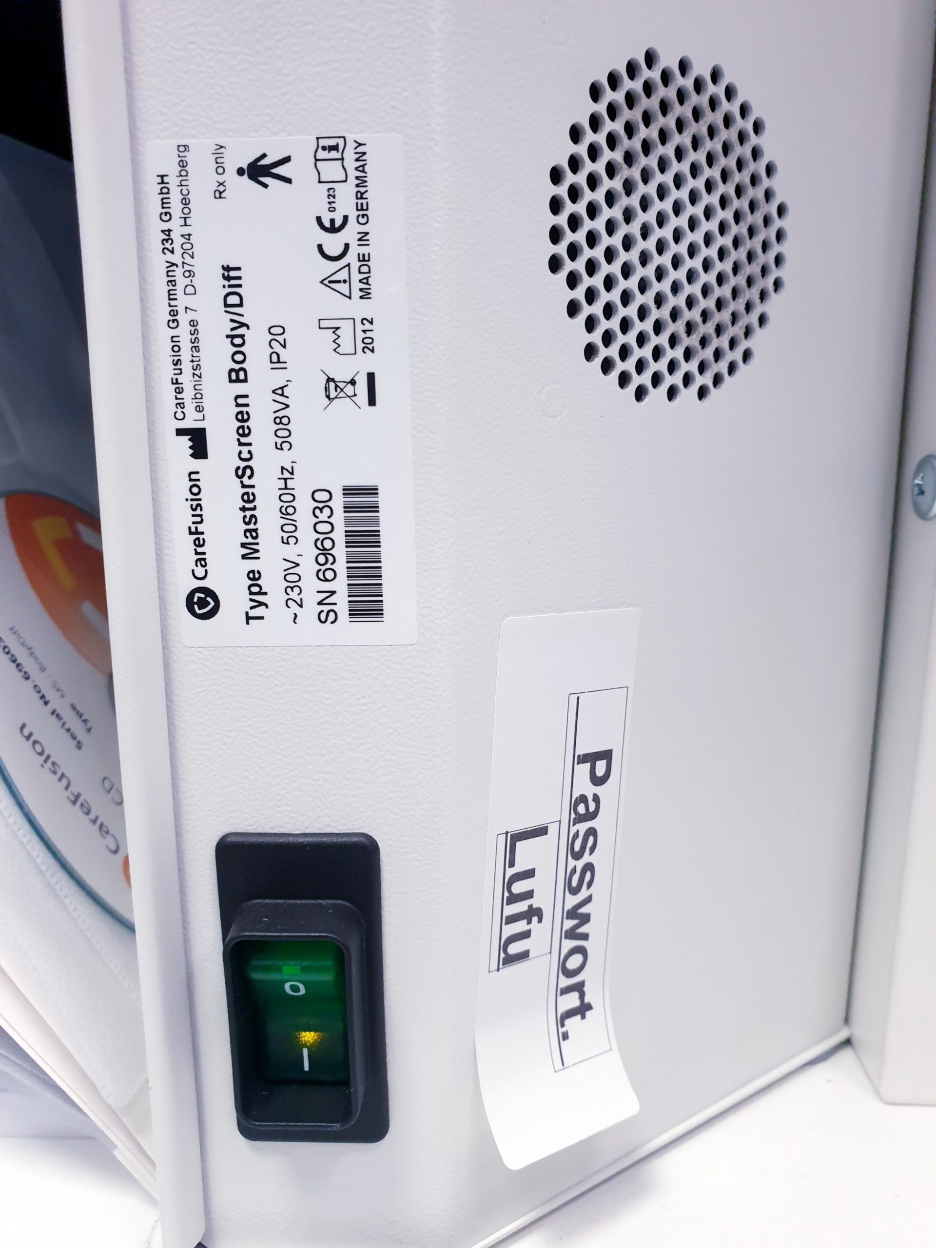 CareFusion Jäger JAEGER Plethymographe Master Screen + Labmanager V5.32.0 thumbnail 8