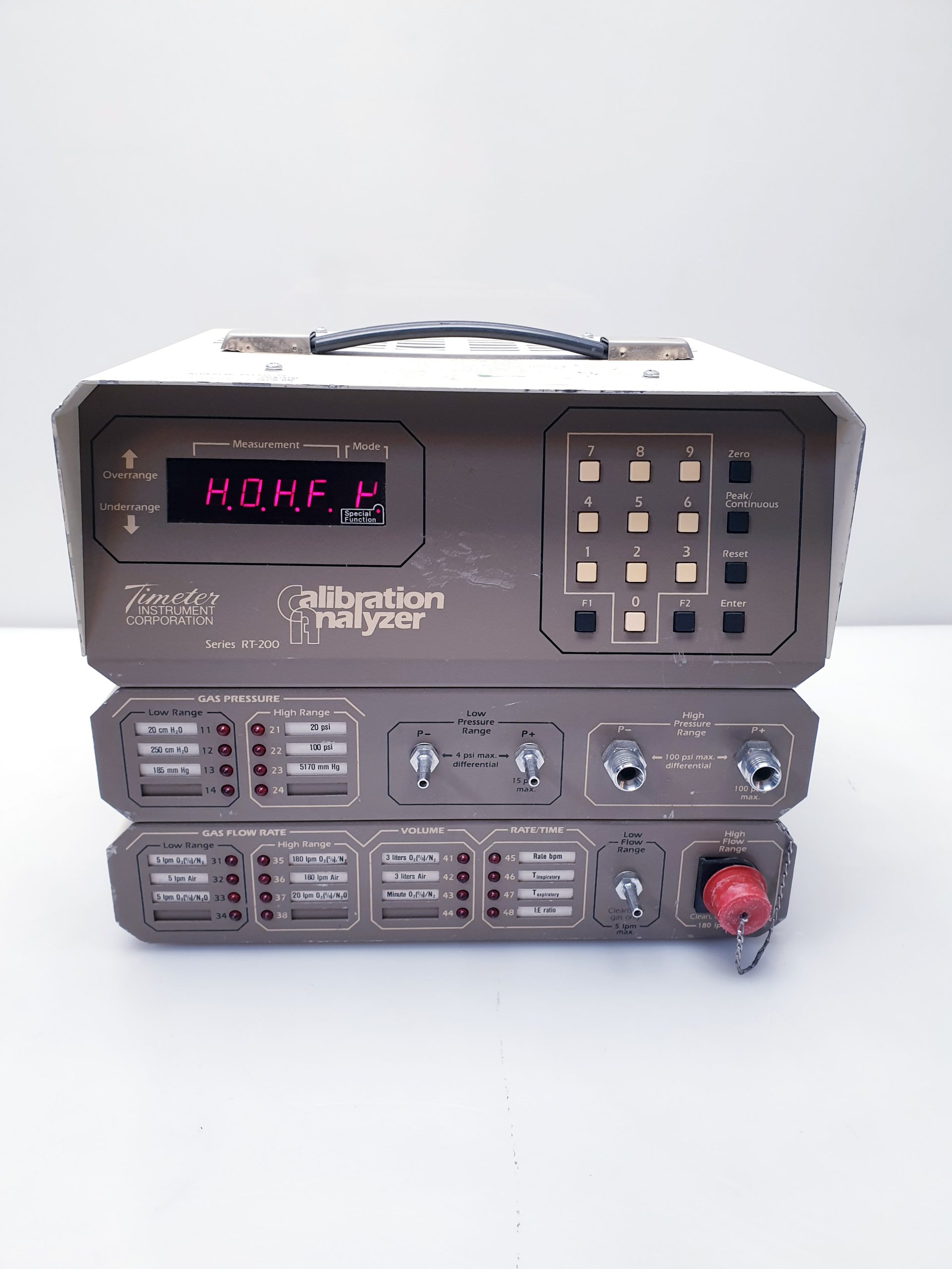 Timeter RT-200 Calibration Analyzer für medizinische Beatmungstechnik thumbnail 3