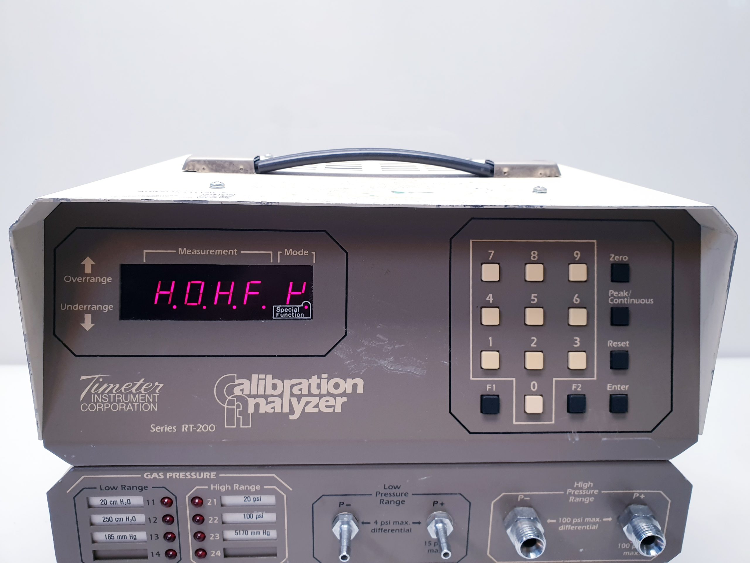 Timeter RT-200 Calibration Analyzer für medizinische Beatmungstechnik thumbnail 6
