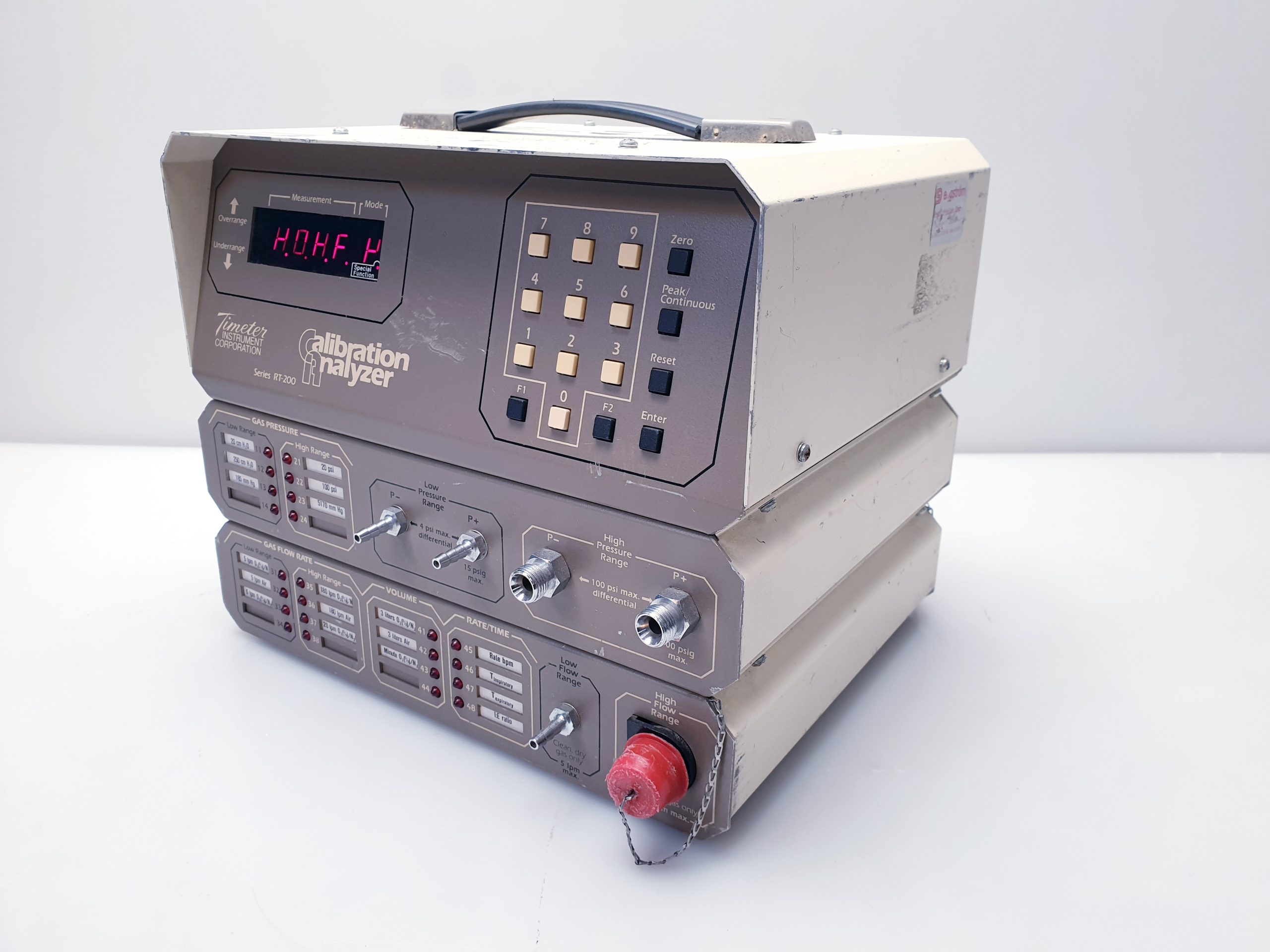 Timeter RT-200 Calibration Analyzer für medizinische Beatmungstechnik thumbnail 7