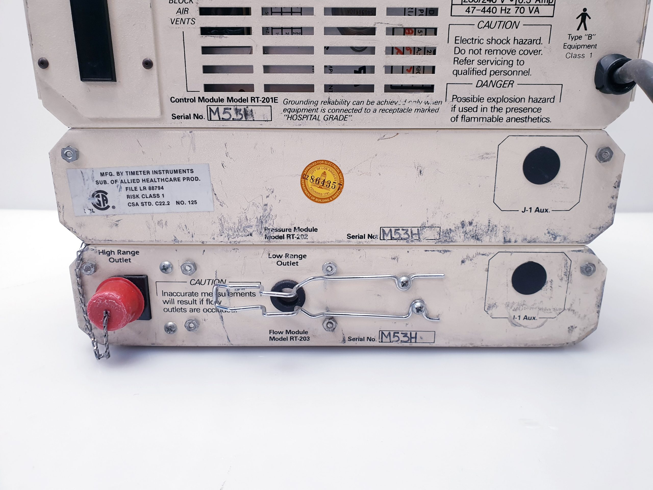 Timeter RT-200 Calibration Analyzer für medizinische Beatmungstechnik thumbnail 11