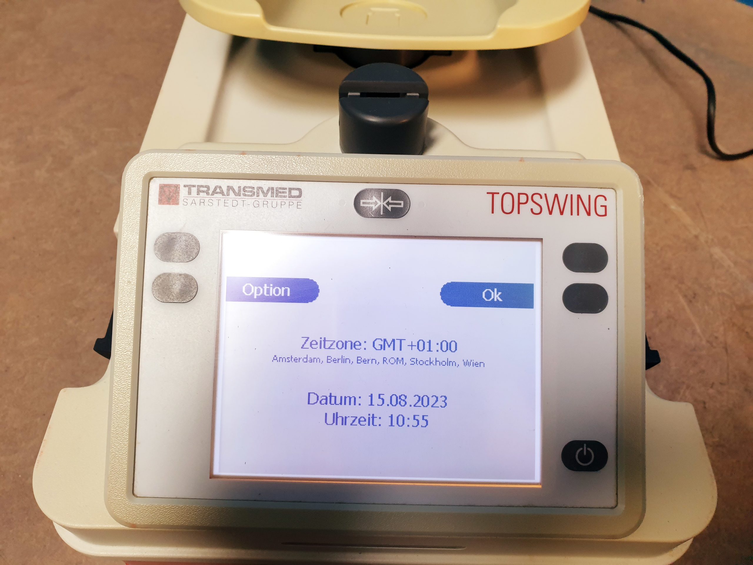 SARSTEDT TOPSWING CL Blood collection monitor with barcode reader thumbnail 6