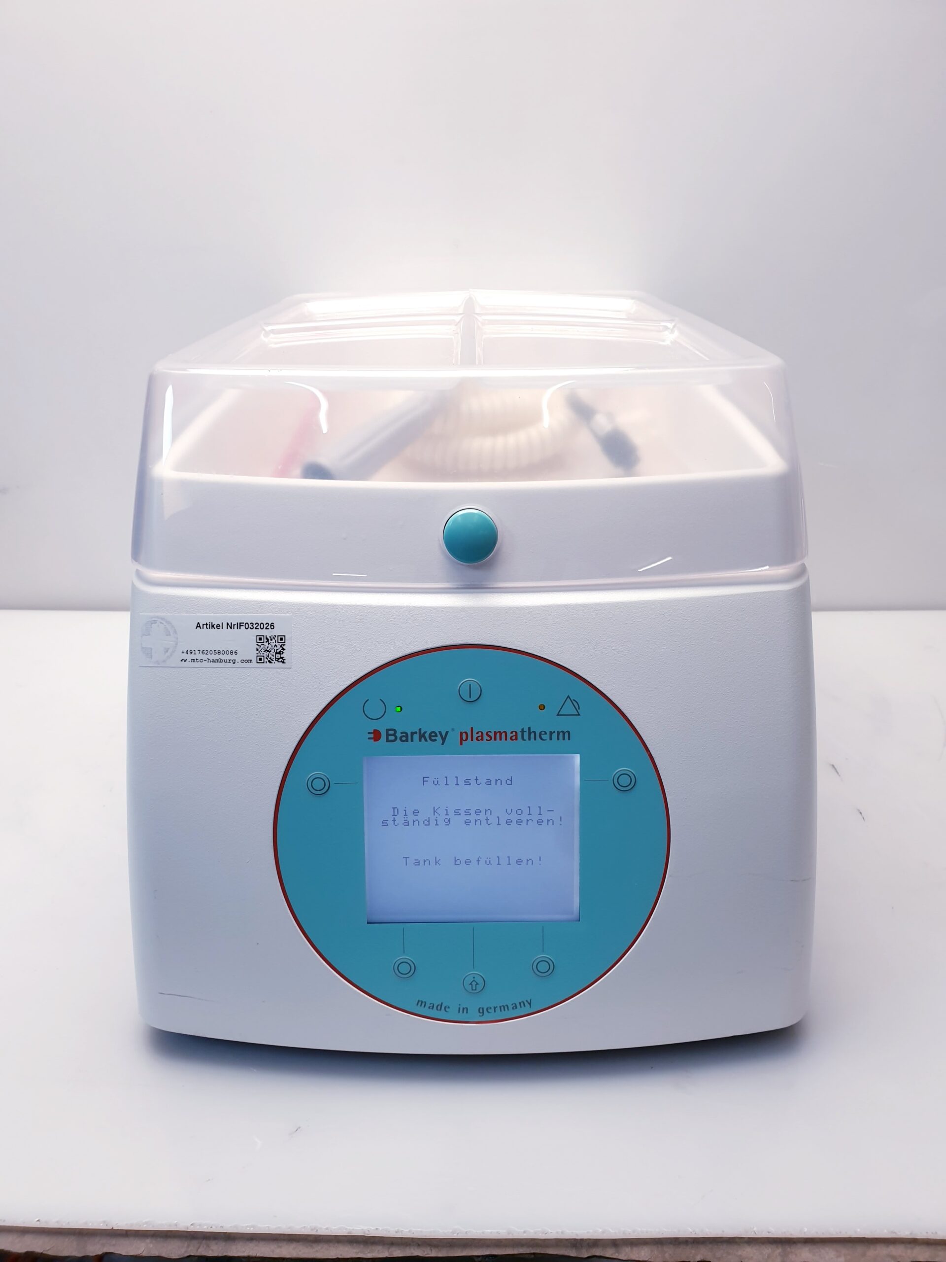 Barkey plasmatherm Wärmegerät Plasma Blut Auftaugerät Temperiergerät — image 1 of 28