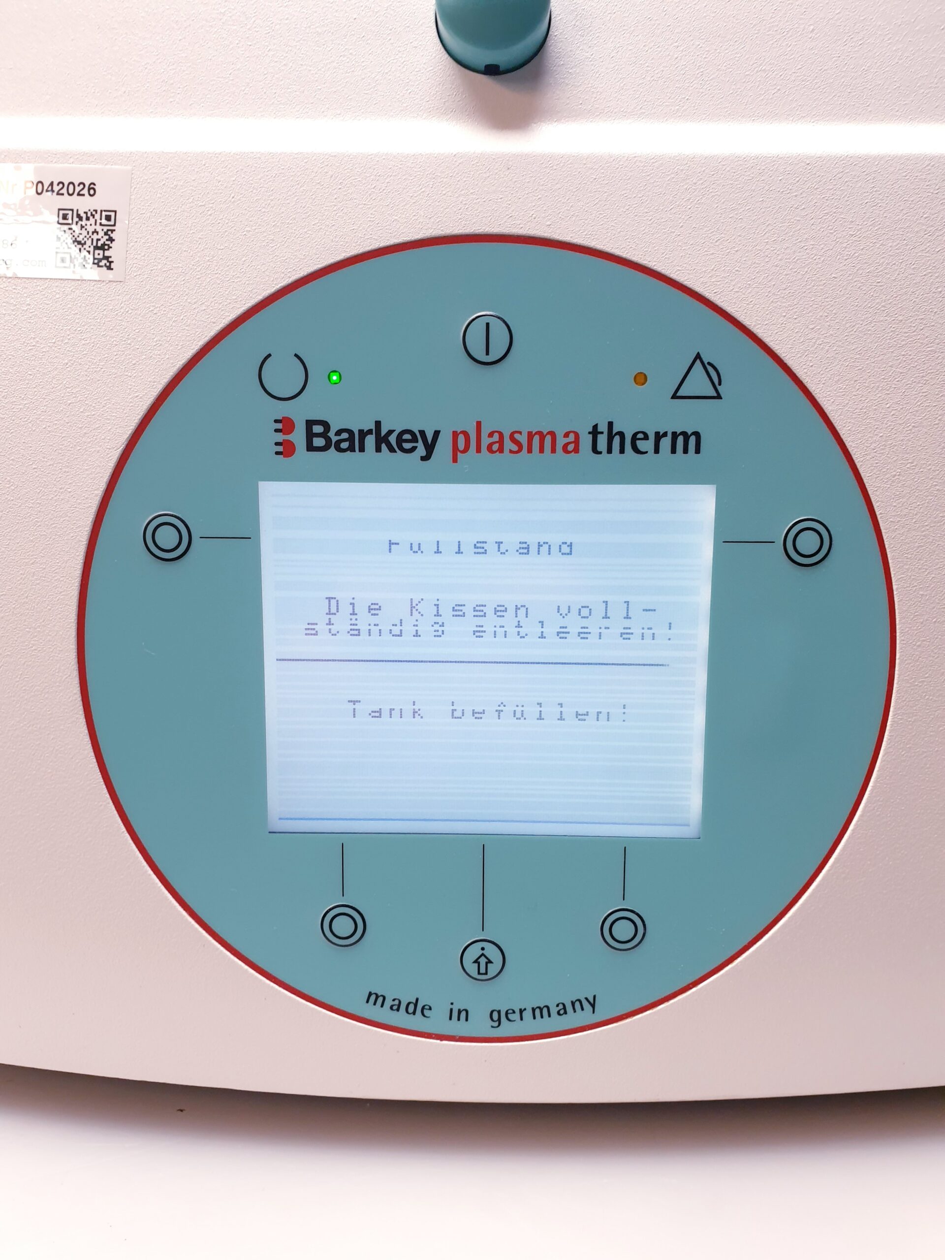 Barkey plasmatherm Wärmegerät Plasma Blut Auftaugerät Temperiergerät thumbnail 20