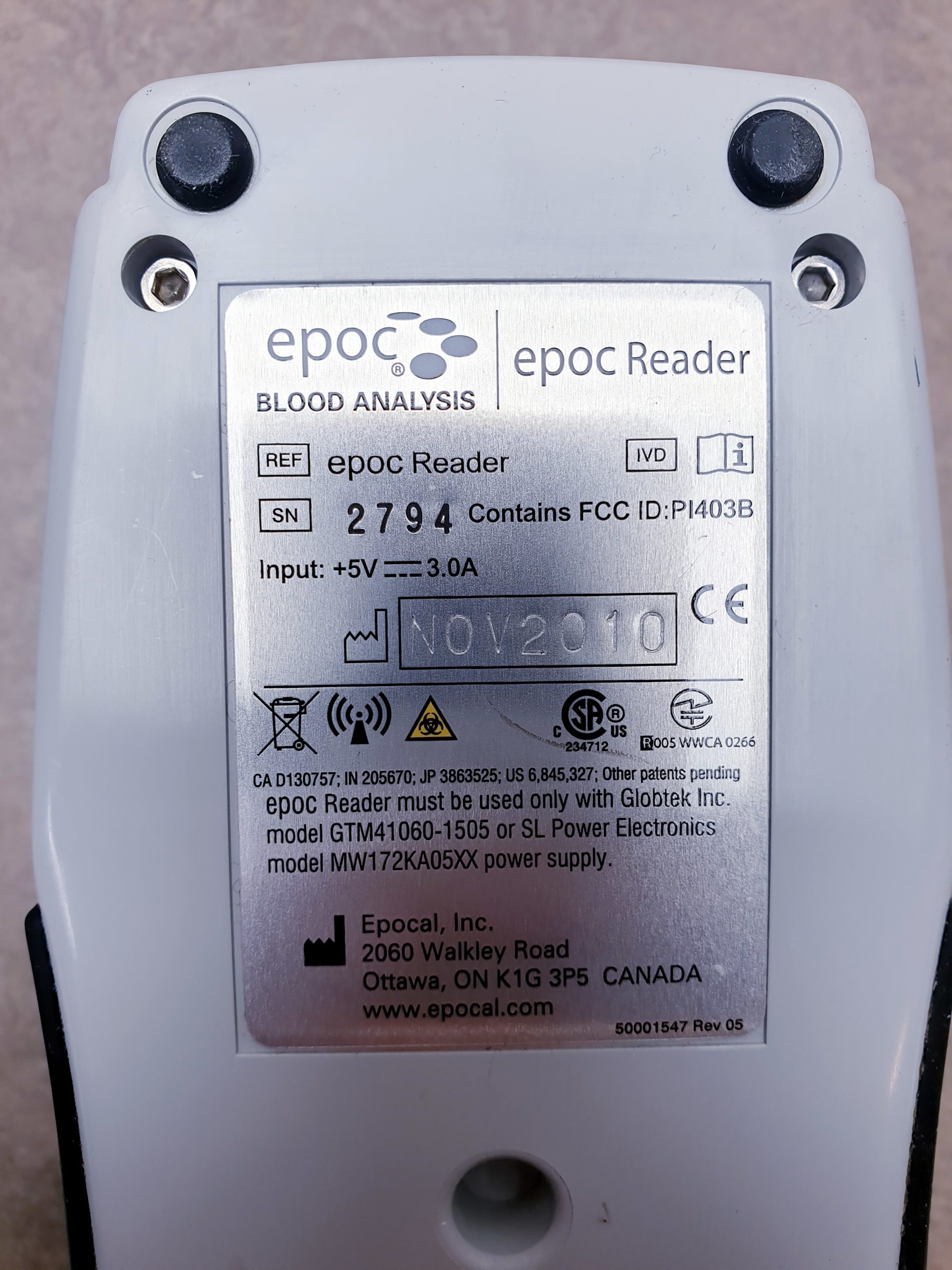 Siemens epoc Blood Analysis System thumbnail 12