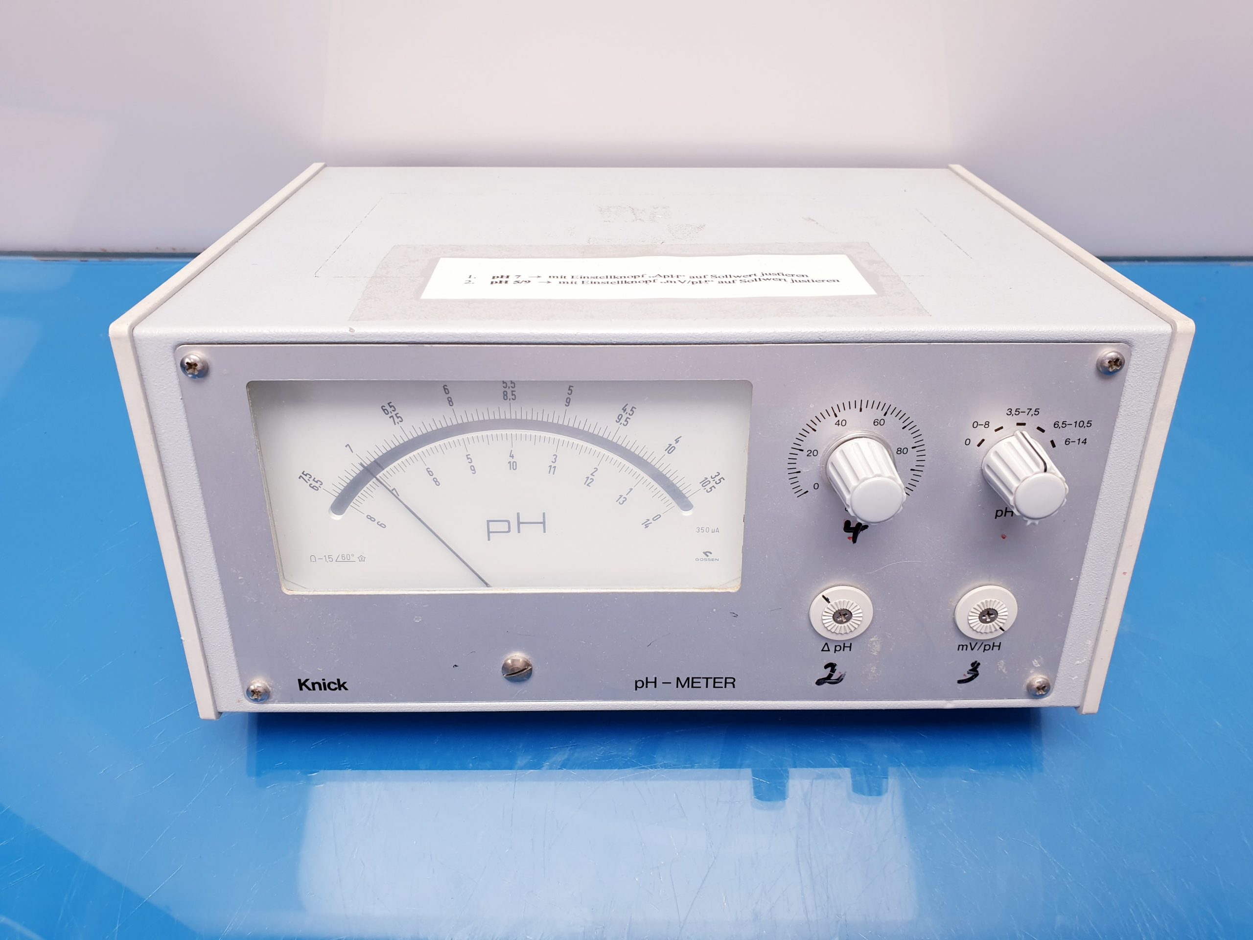 Knick Ph Meter 507 — image 1 of 10