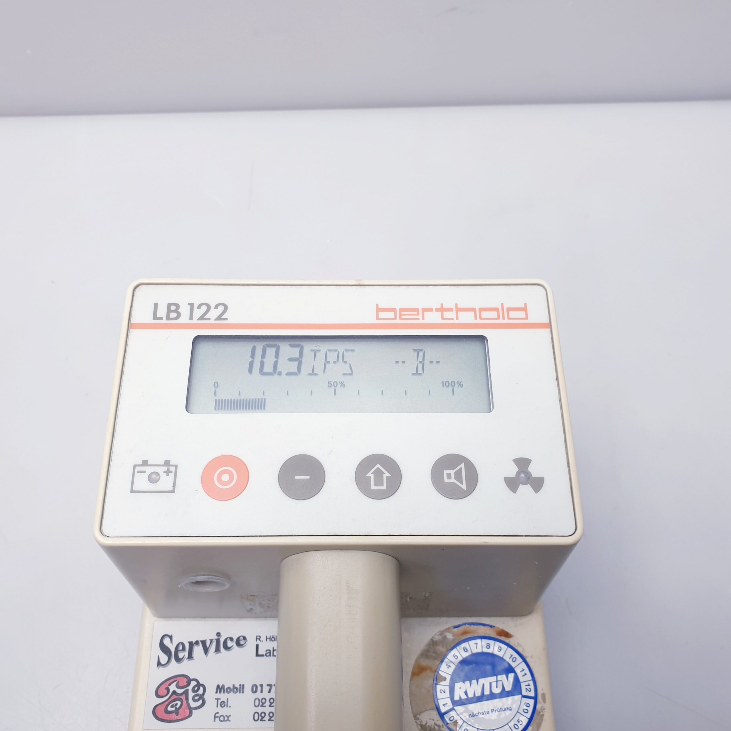 Berthold LB 122 – LB122 Beta Gamma Detector Contamination Monitor Kontaminationsmonitor thumbnail 11
