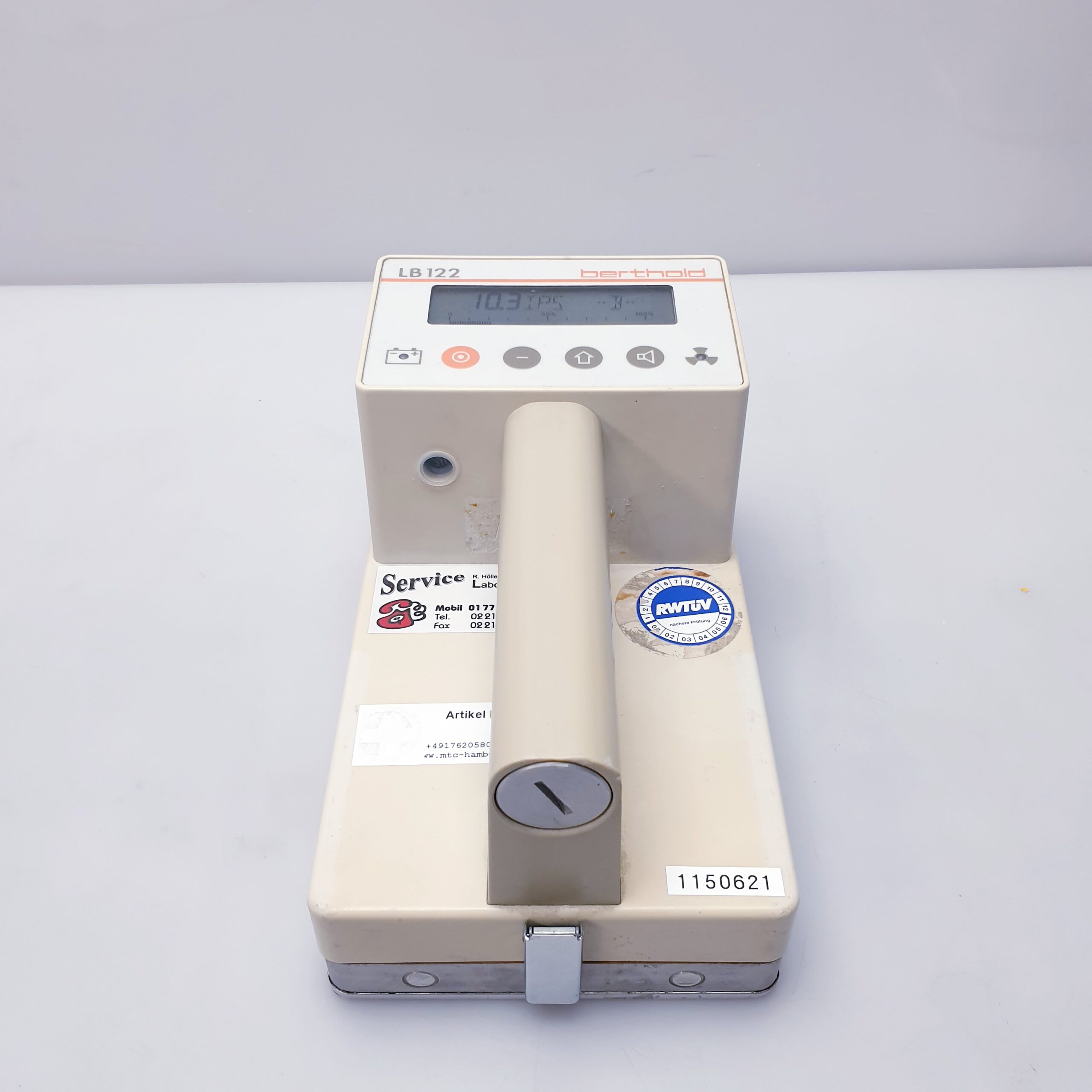 Berthold LB 122 – LB122 Beta Gamma Detector Contamination Monitor Kontaminationsmonitor thumbnail 13