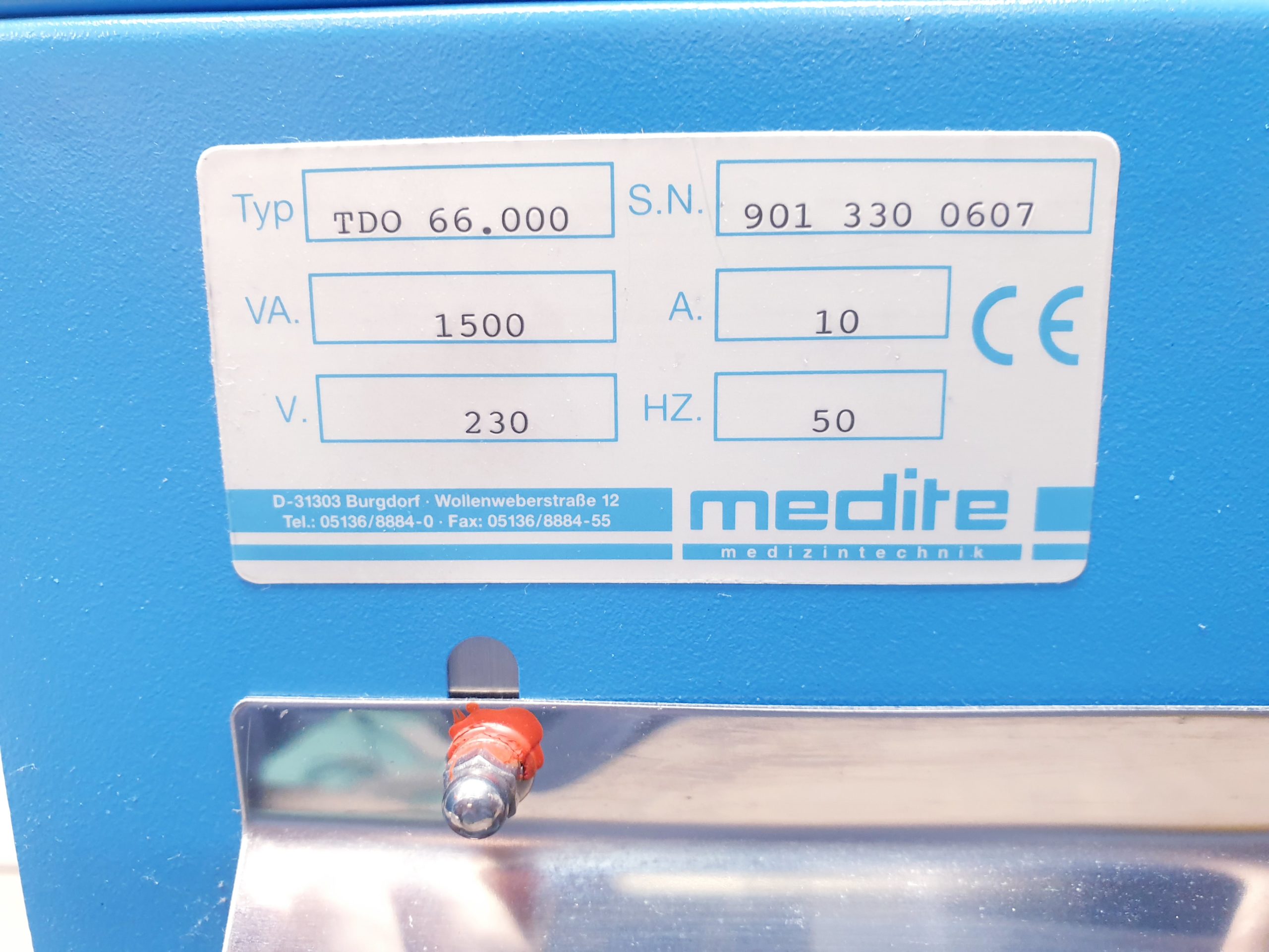 Medite TDO 66 Tissue Drying Oven thumbnail 5