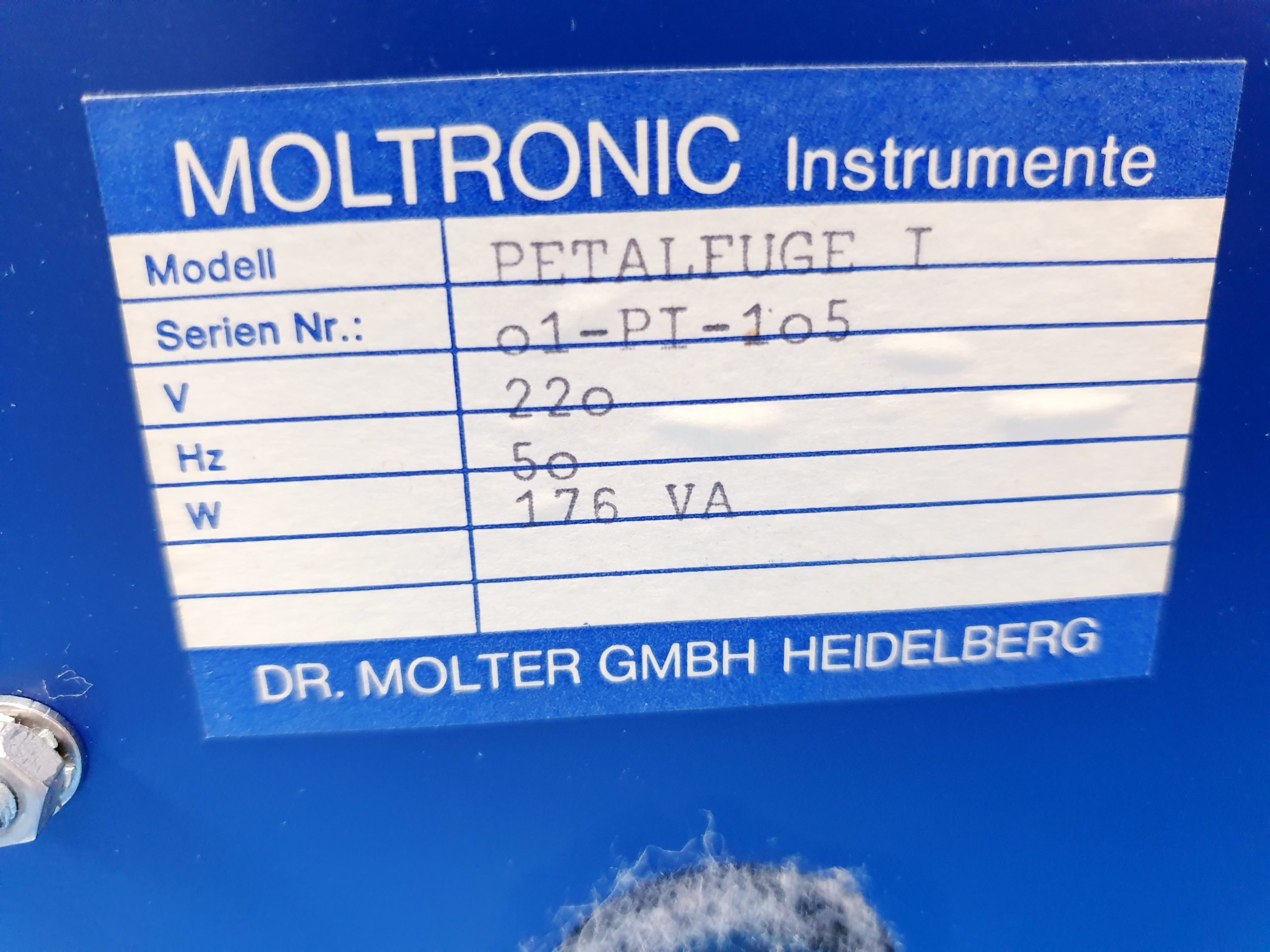 Moltronic Petalfuge I Zentrifuge – DEFEKT thumbnail 4