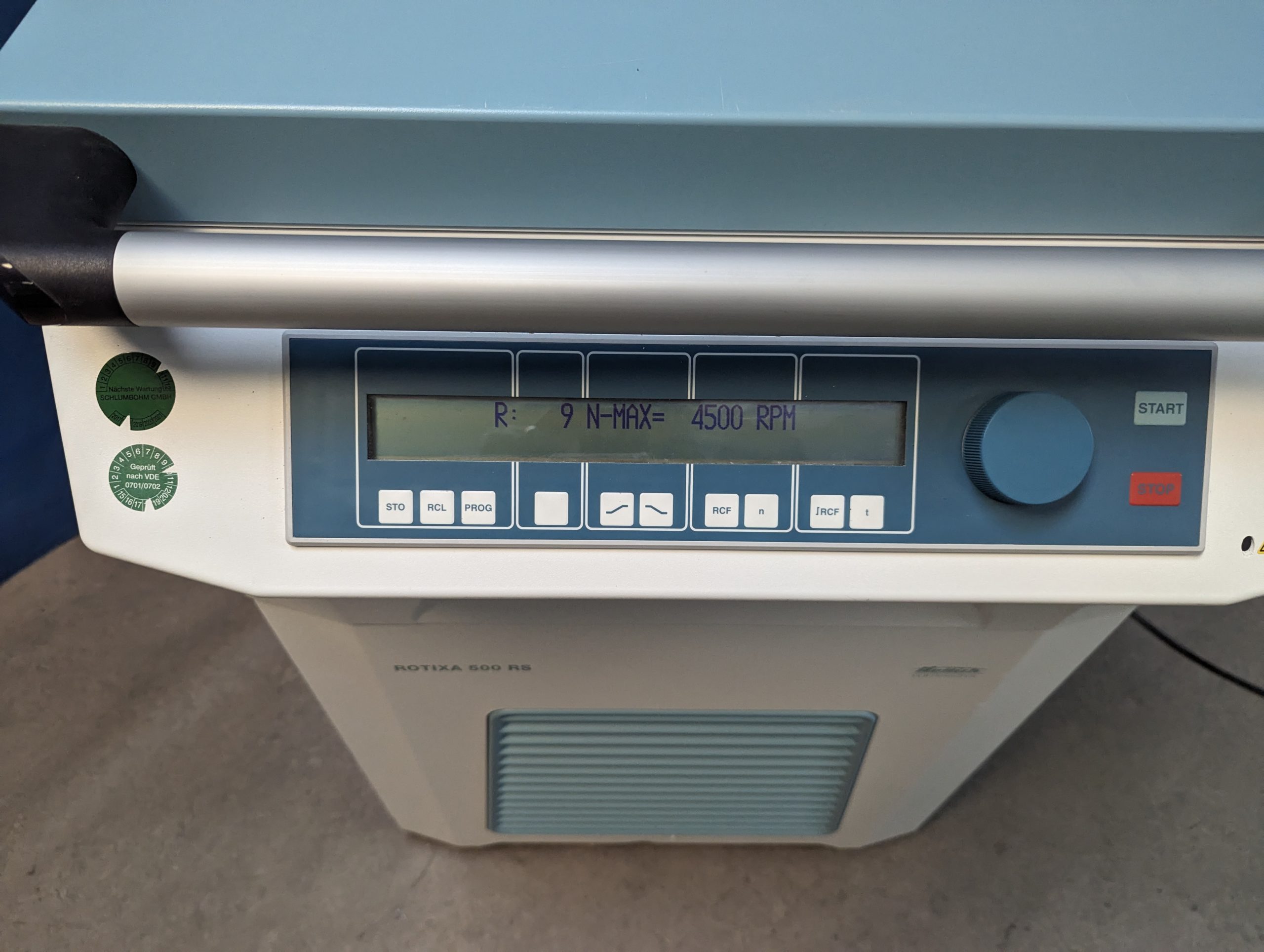 Hettich 4950 ROTIXA 500 RS Standzentrifuge, gekühlt thumbnail 20
