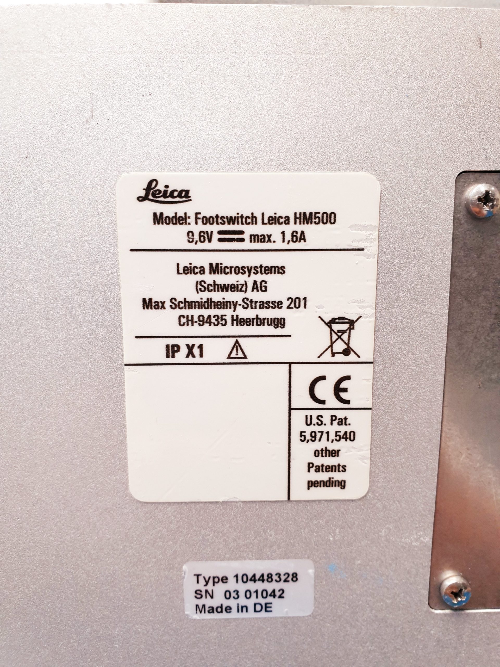 Leica HM500 – MLS500 – Operating Mikroskop thumbnail 7