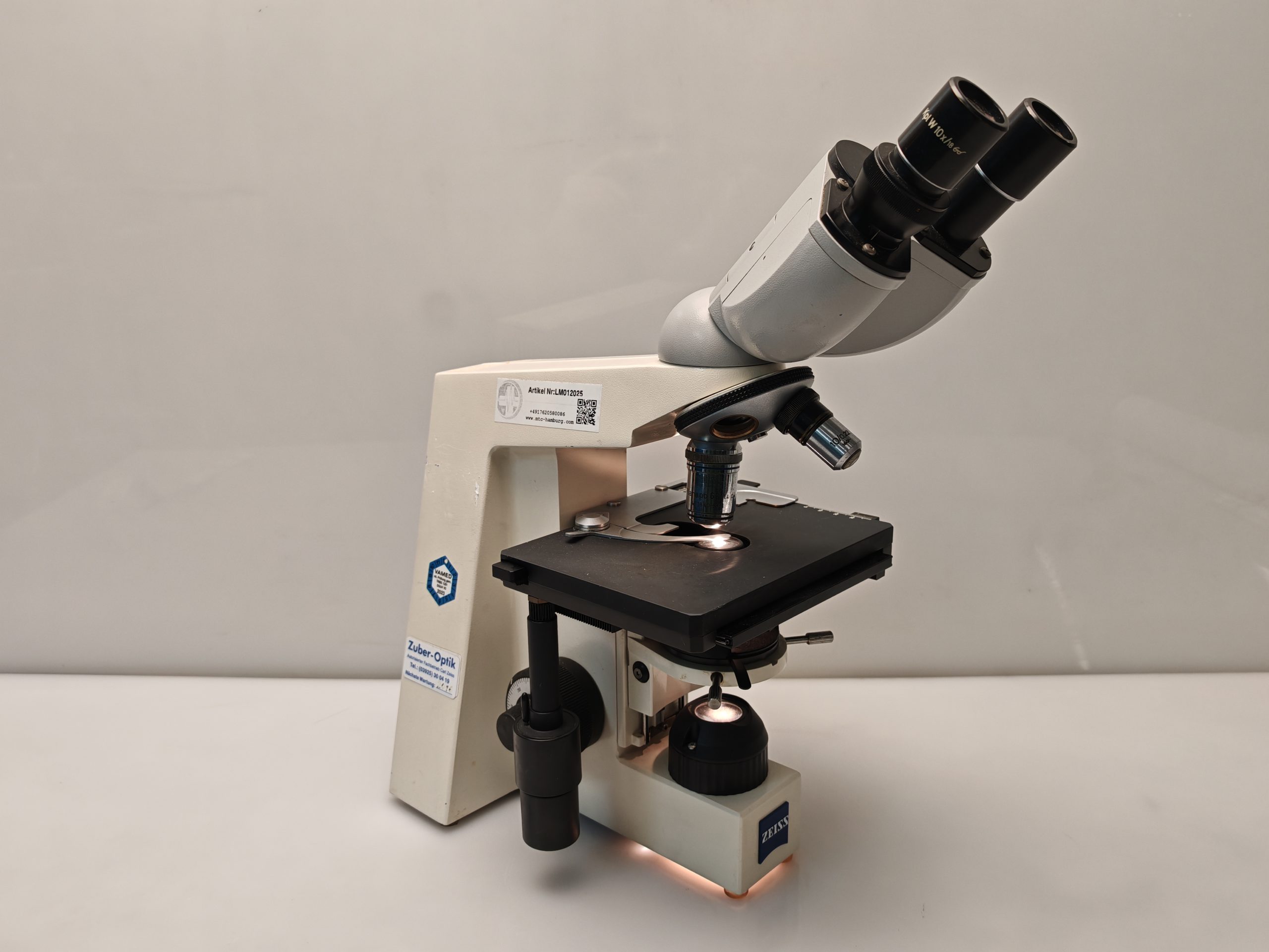 Zeiss Axiostar Plus Binokular-Lichtmikroskop thumbnail 7