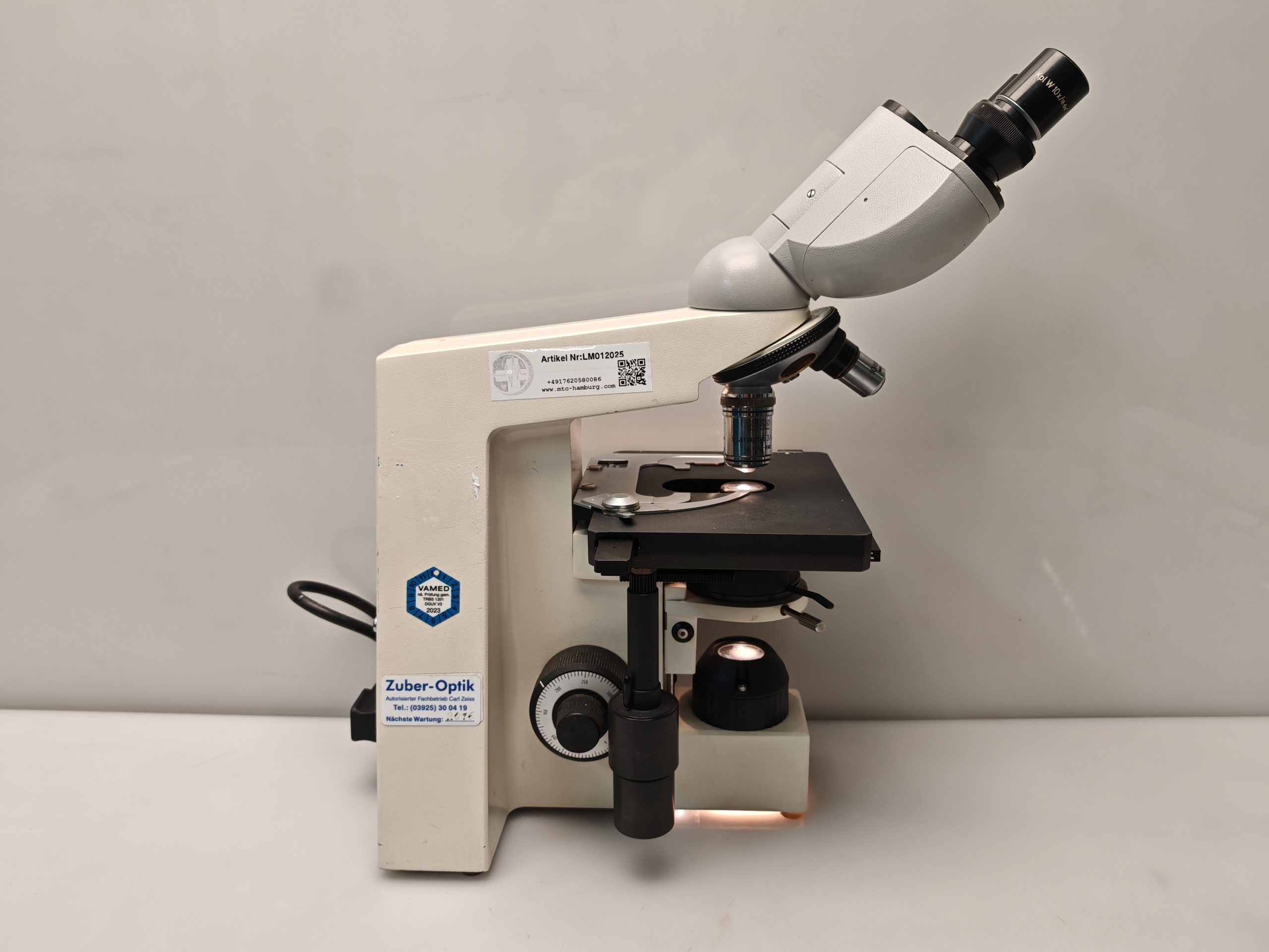 Zeiss Axiostar Plus Binokular-Lichtmikroskop thumbnail 8