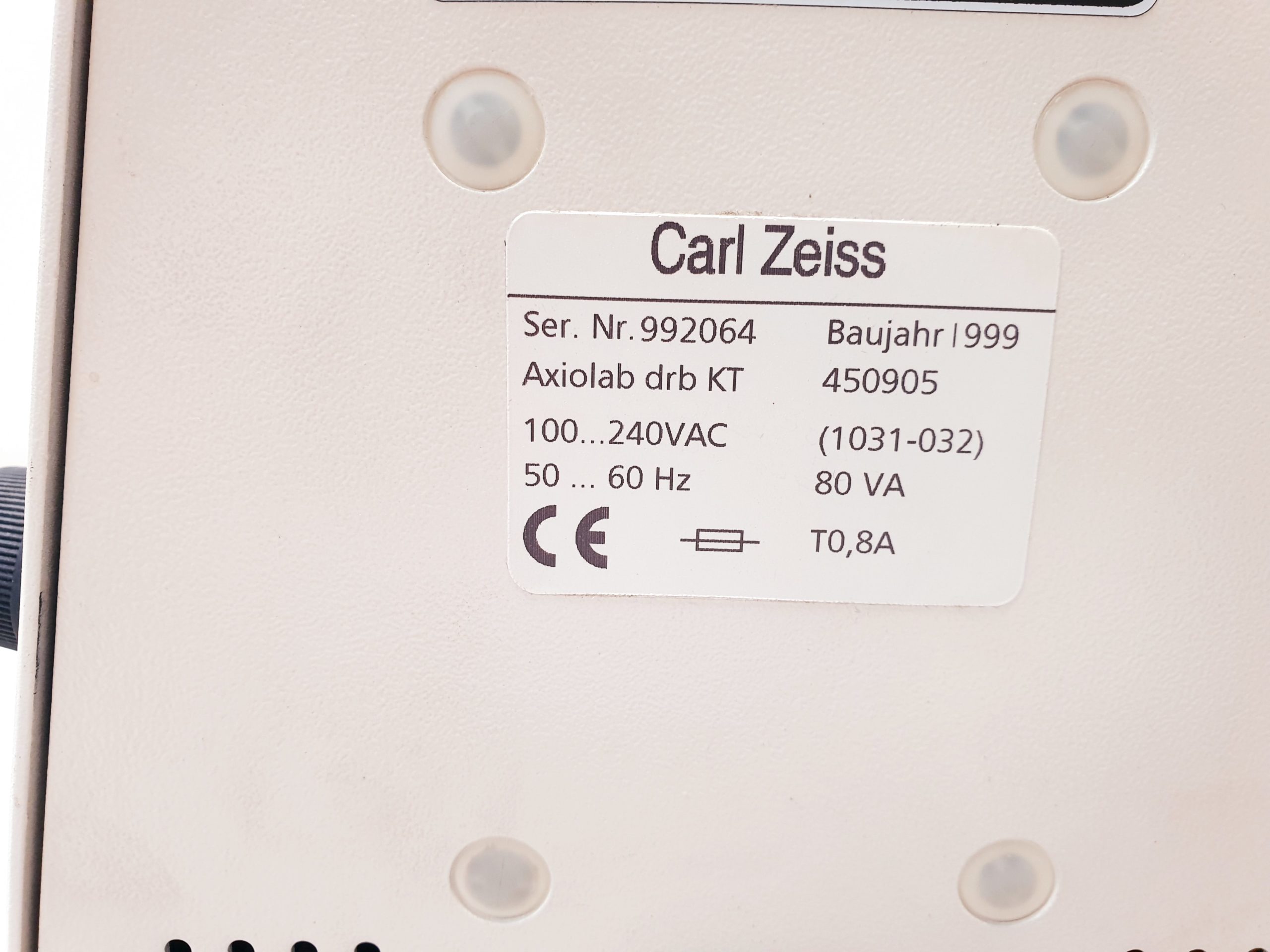 Carl Zeiss Axiolab drb KT Mikroskop thumbnail 10