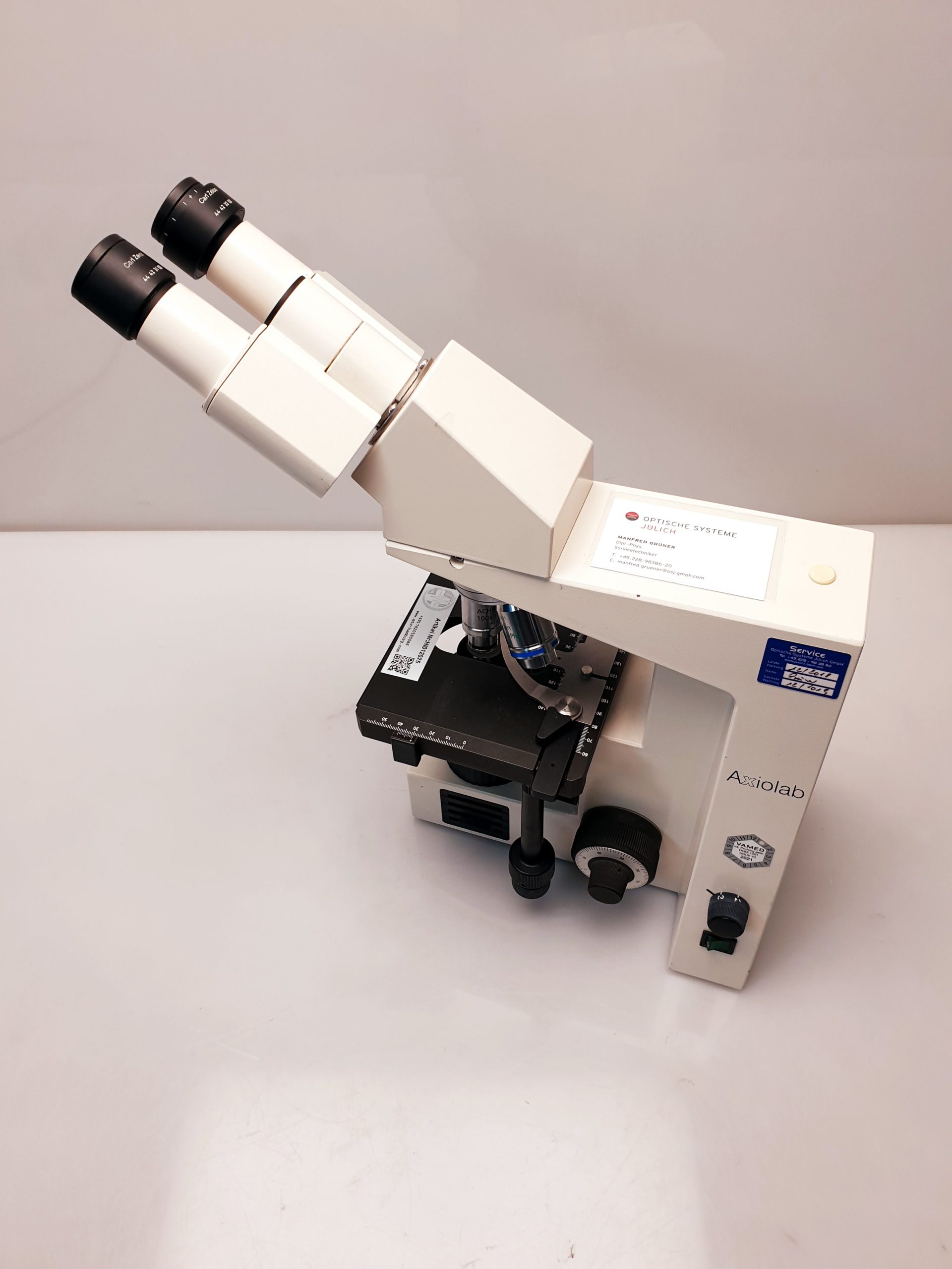 Carl Zeiss Axiolab drb KT Mikroskop thumbnail 11