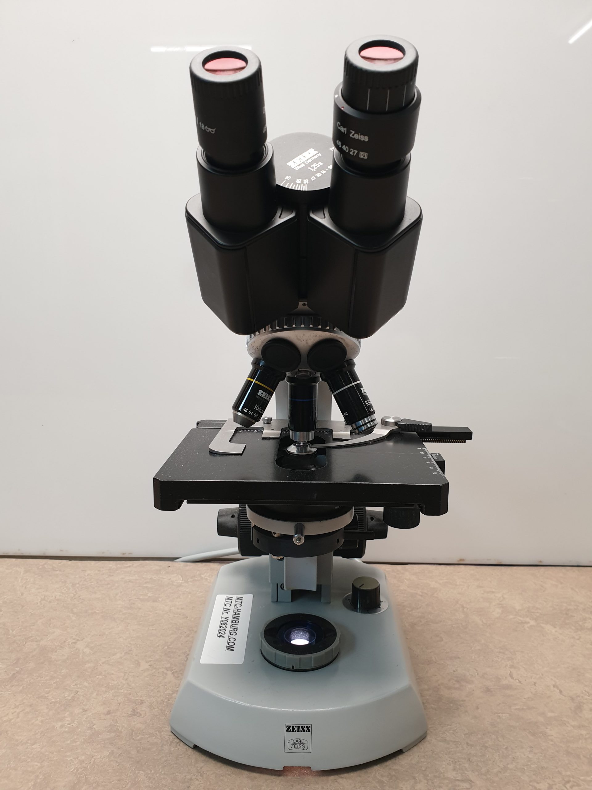 Zeiss 470916-9924 Mikroskop + Pkkularre + 3x Objektive — image 1 of 11