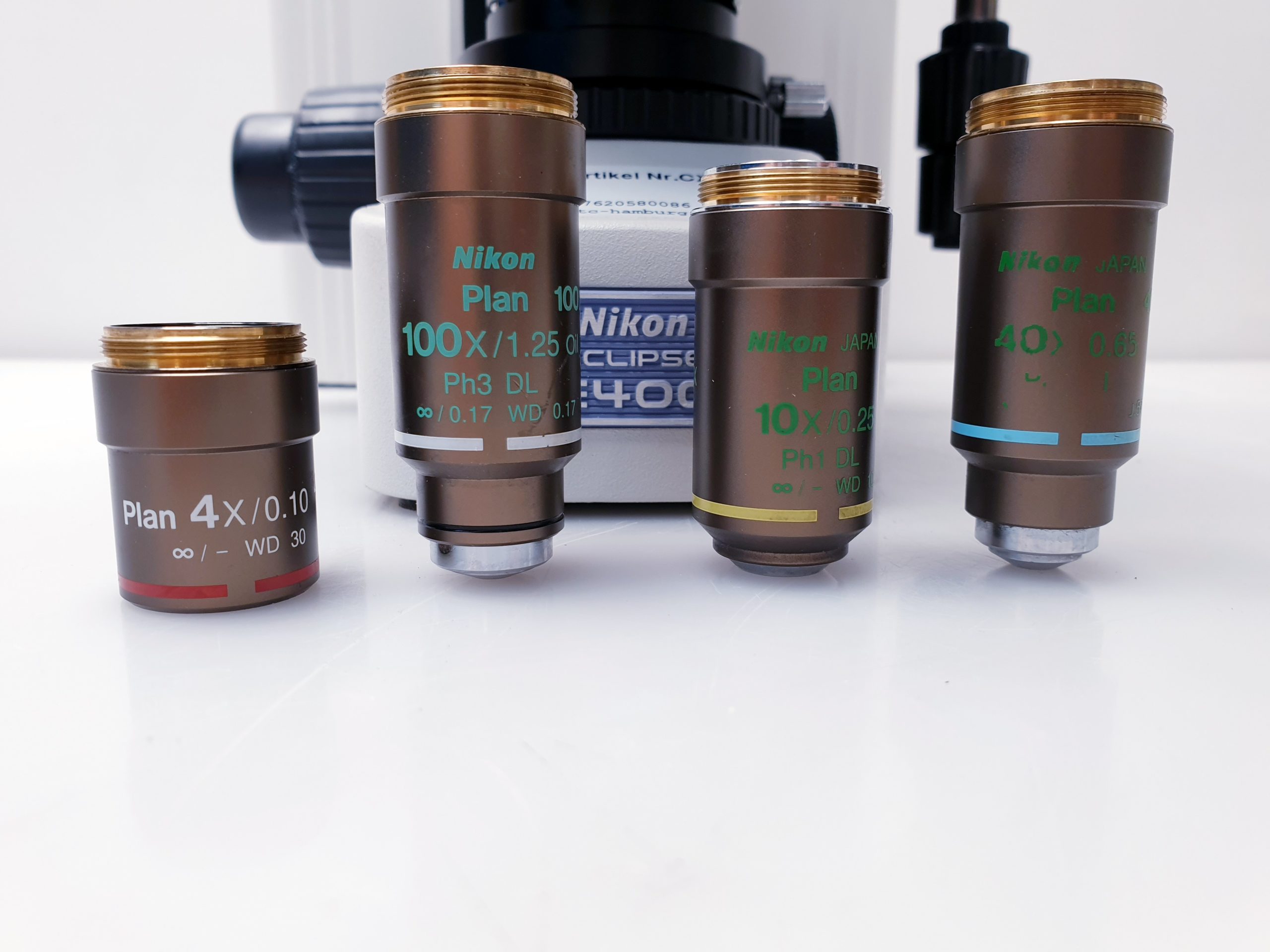 Nikon Eclipse E400 Durchlichtmikroskop- Mikroskop thumbnail 4