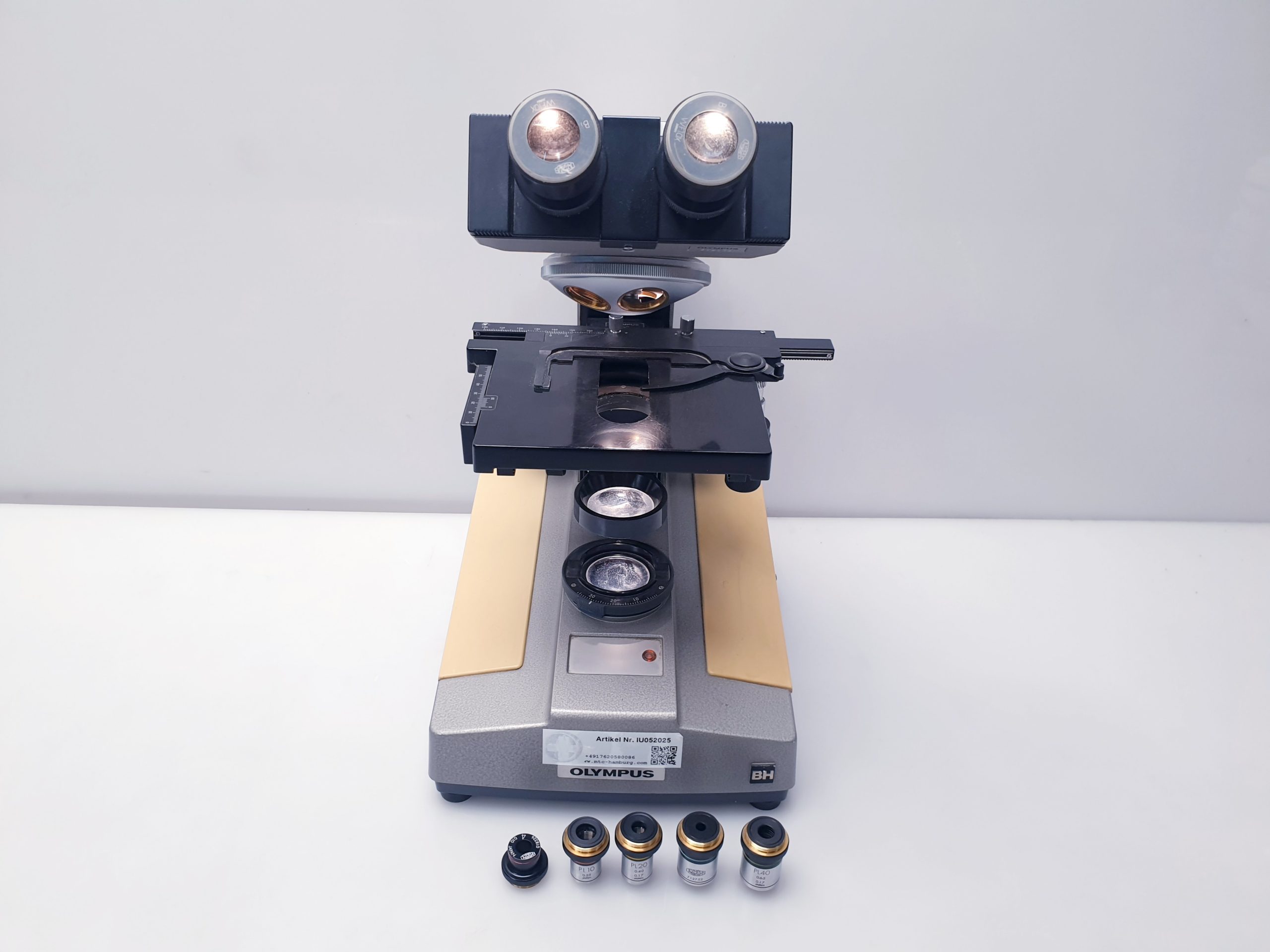 OLYMPUS BHC Binokular Forschungs Labor Mikroskop Stereomikroskop Verg. — image 1 of 12