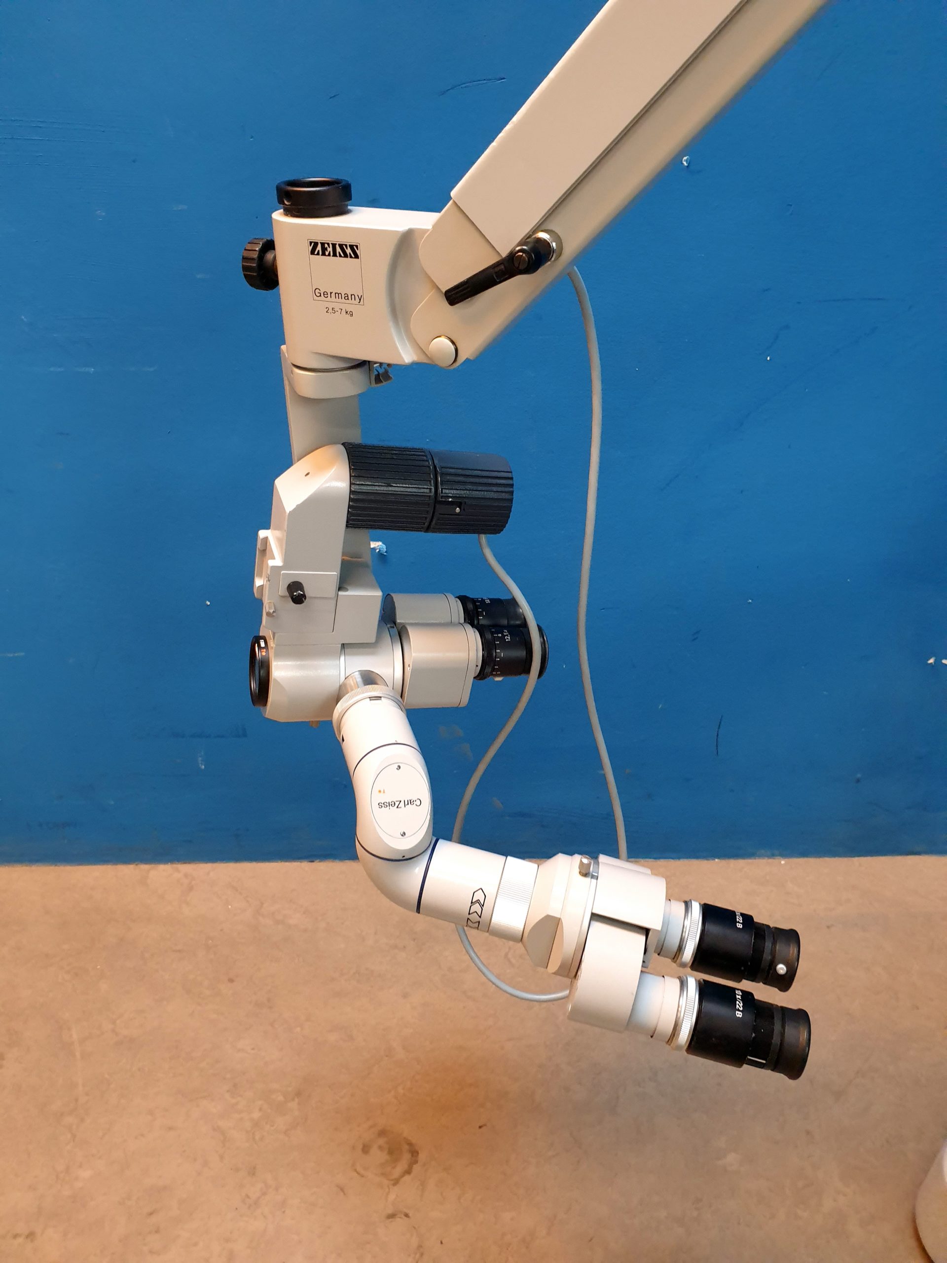 Zeiss OPMI 9 OPMI9 f=170 10x 22 B mit Beobachter – Armfederung ist beschädigt thumbnail 9