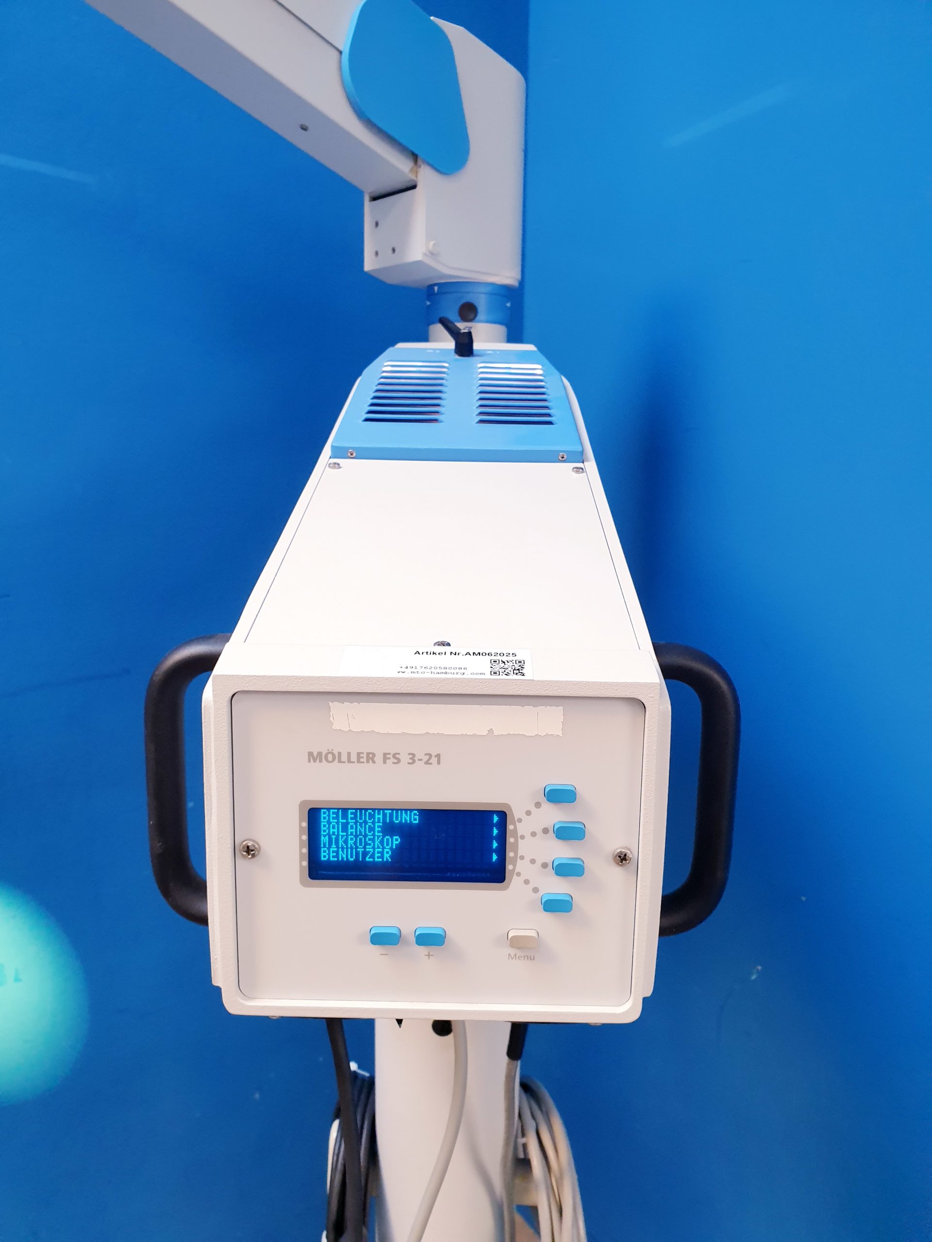 Möller Wedel HI-R900 auf FS3-21 Fuss – Opphtalmoplogisches Mikropskop thumbnail 7