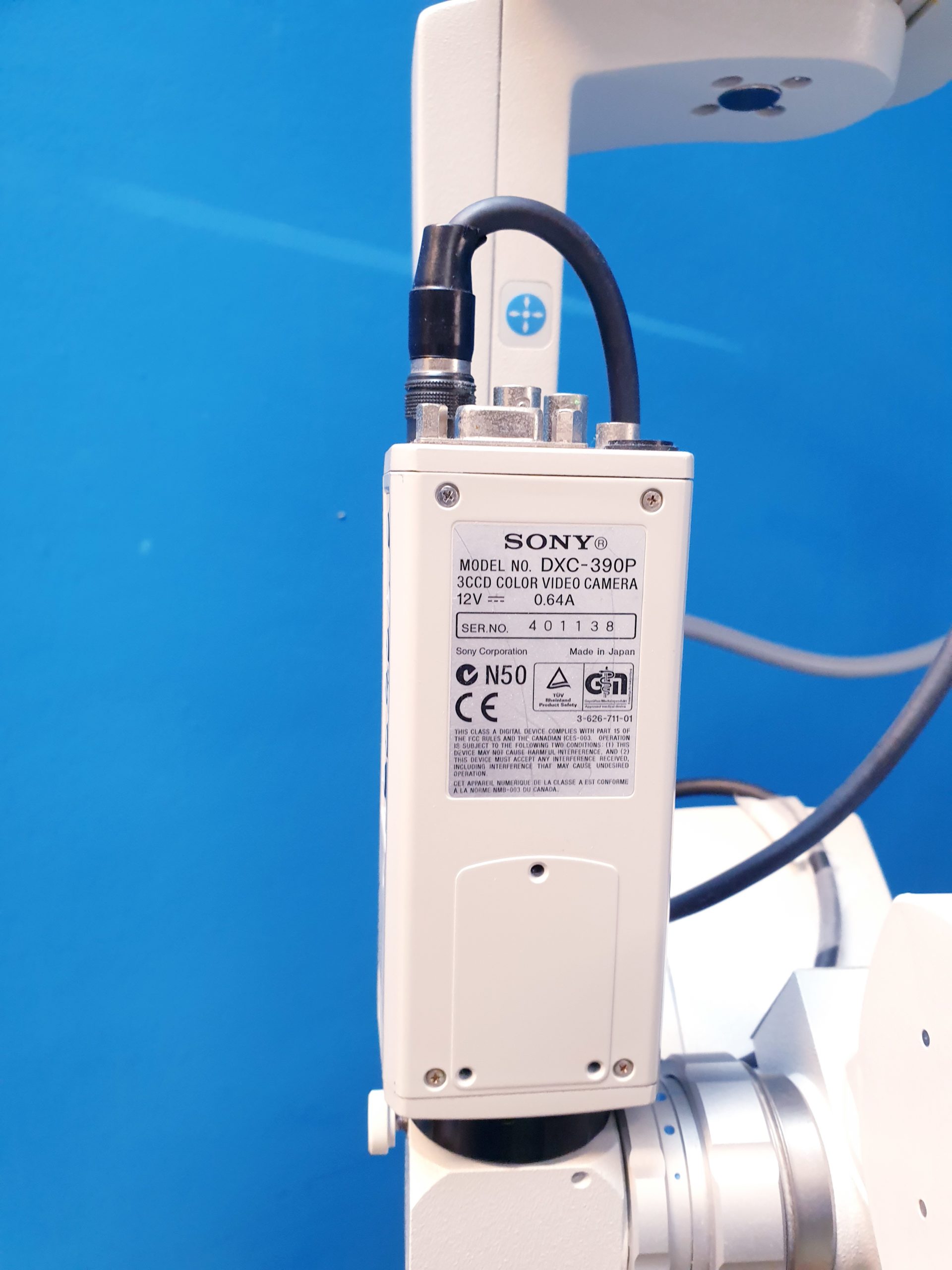 Möller Wedel HI-R900 auf FS3-21 Fuss – Opphtalmoplogisches Mikropskop thumbnail 15