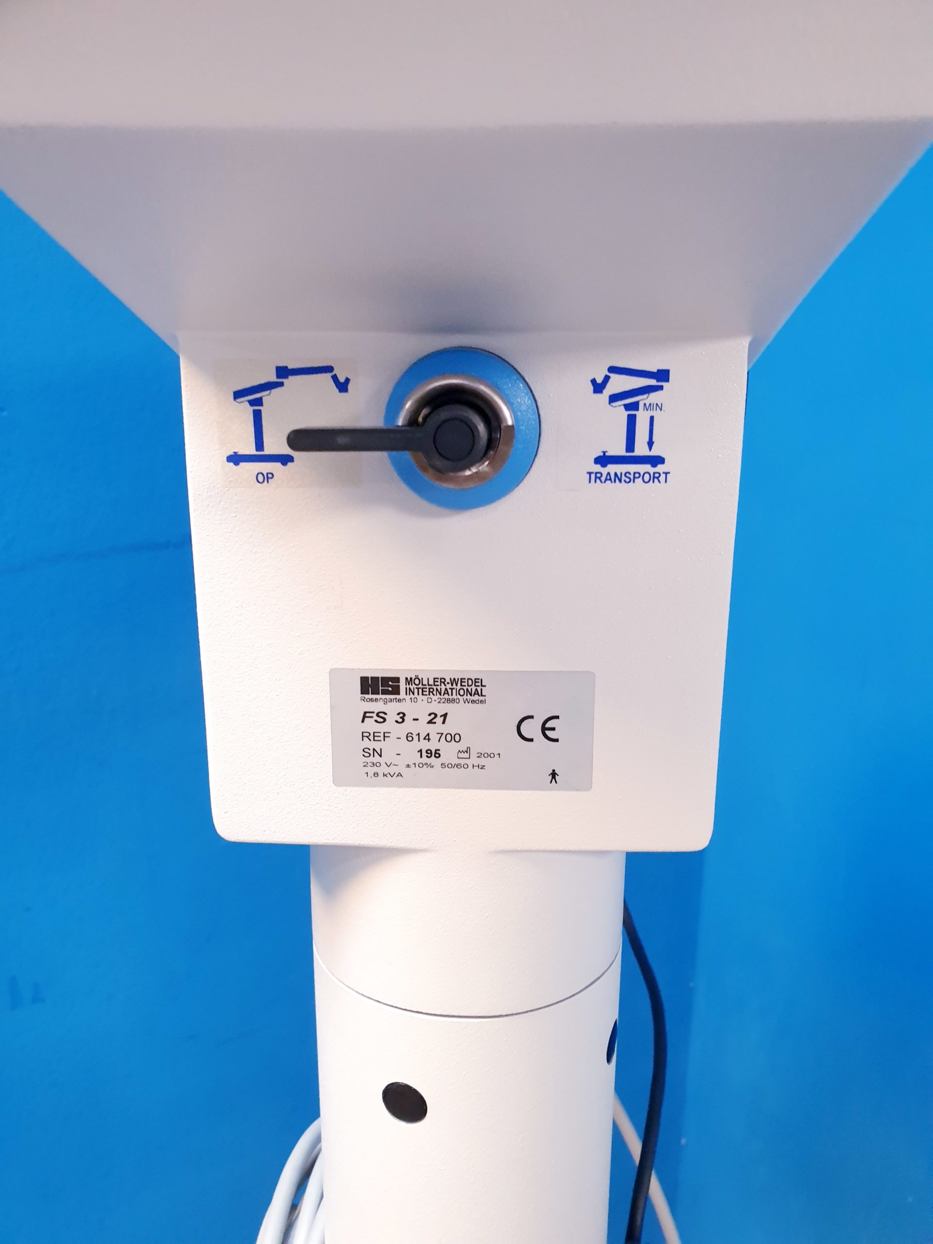 Möller Wedel HI-R900 auf FS3-21 Fuss – Opphtalmoplogisches Mikropskop thumbnail 33