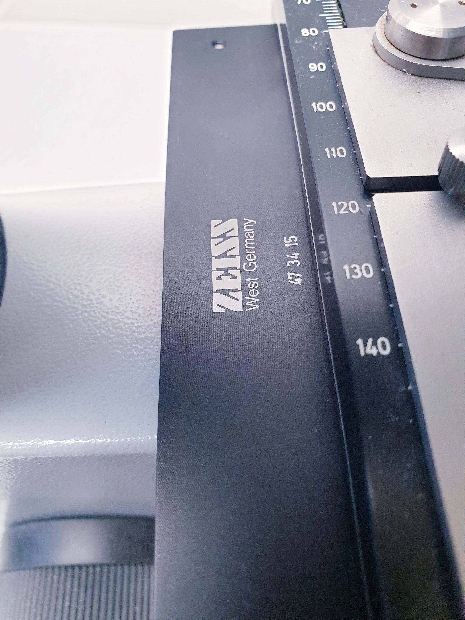 Carl Zeiss Mikroskop 47 34 15 mit 4 Objektiven 10 x thumbnail 18