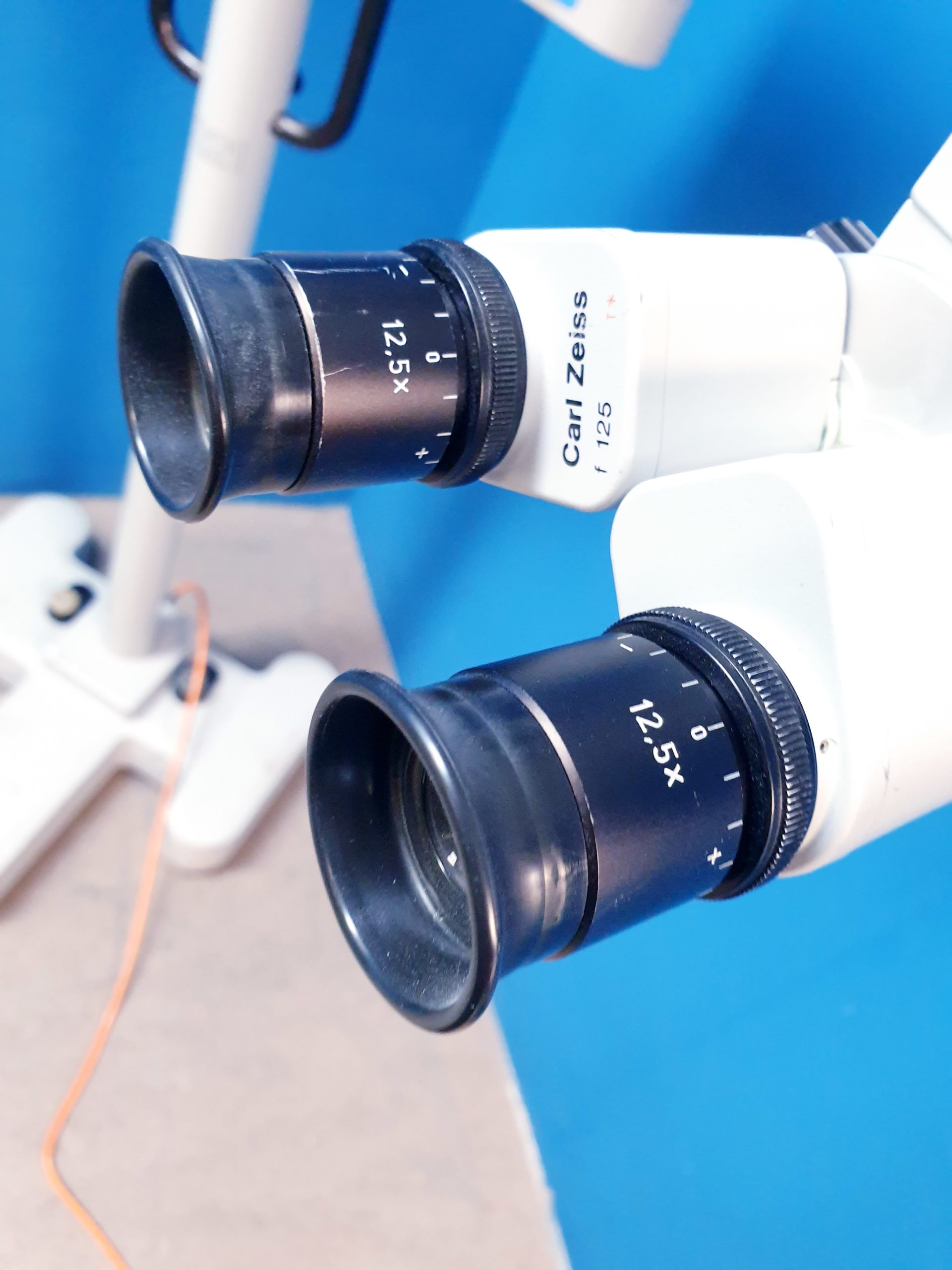 Carl Zeiss OPMI 19-FC OP-Mikroskop f 125 – f 250 – auf S21 Standfuß BK122024 thumbnail 5