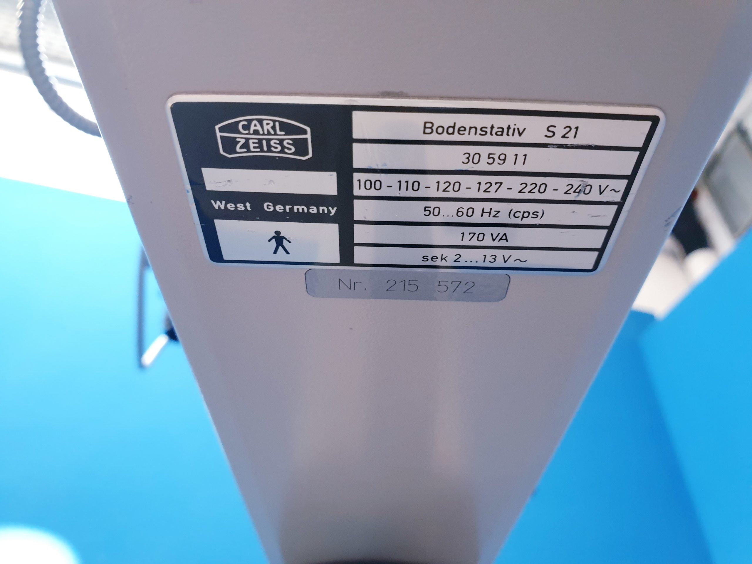 Carl Zeiss OPMI 19-FC OP-Mikroskop f 125 – f 250 – auf S21 Standfuß BK122024 thumbnail 16