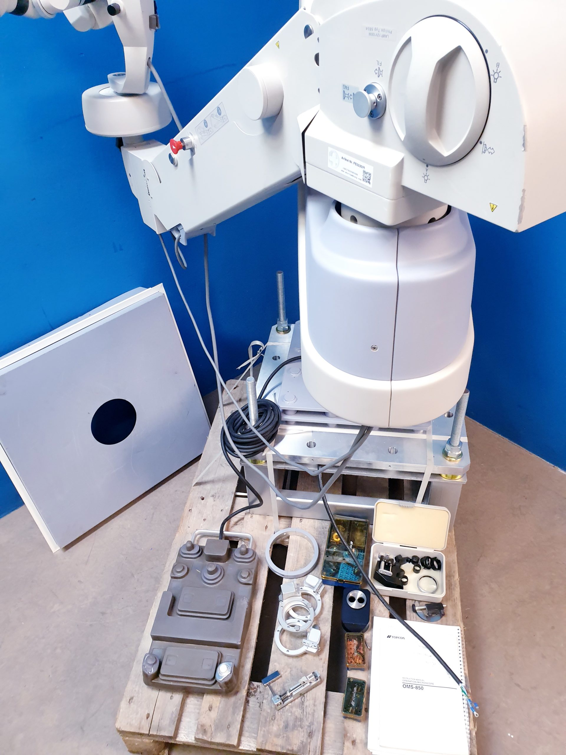 Topcon OMS-850 OFFISS Operation Microscope OP Mikroskop für die Ophtalmologie thumbnail 4