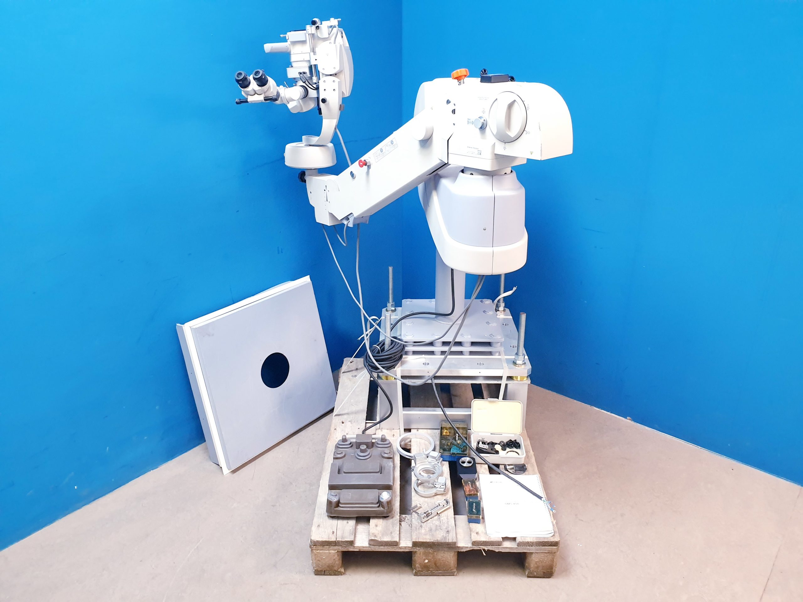 Topcon OMS-850 OFFISS Operation Microscope OP Mikroskop für die Ophtalmologie thumbnail 5