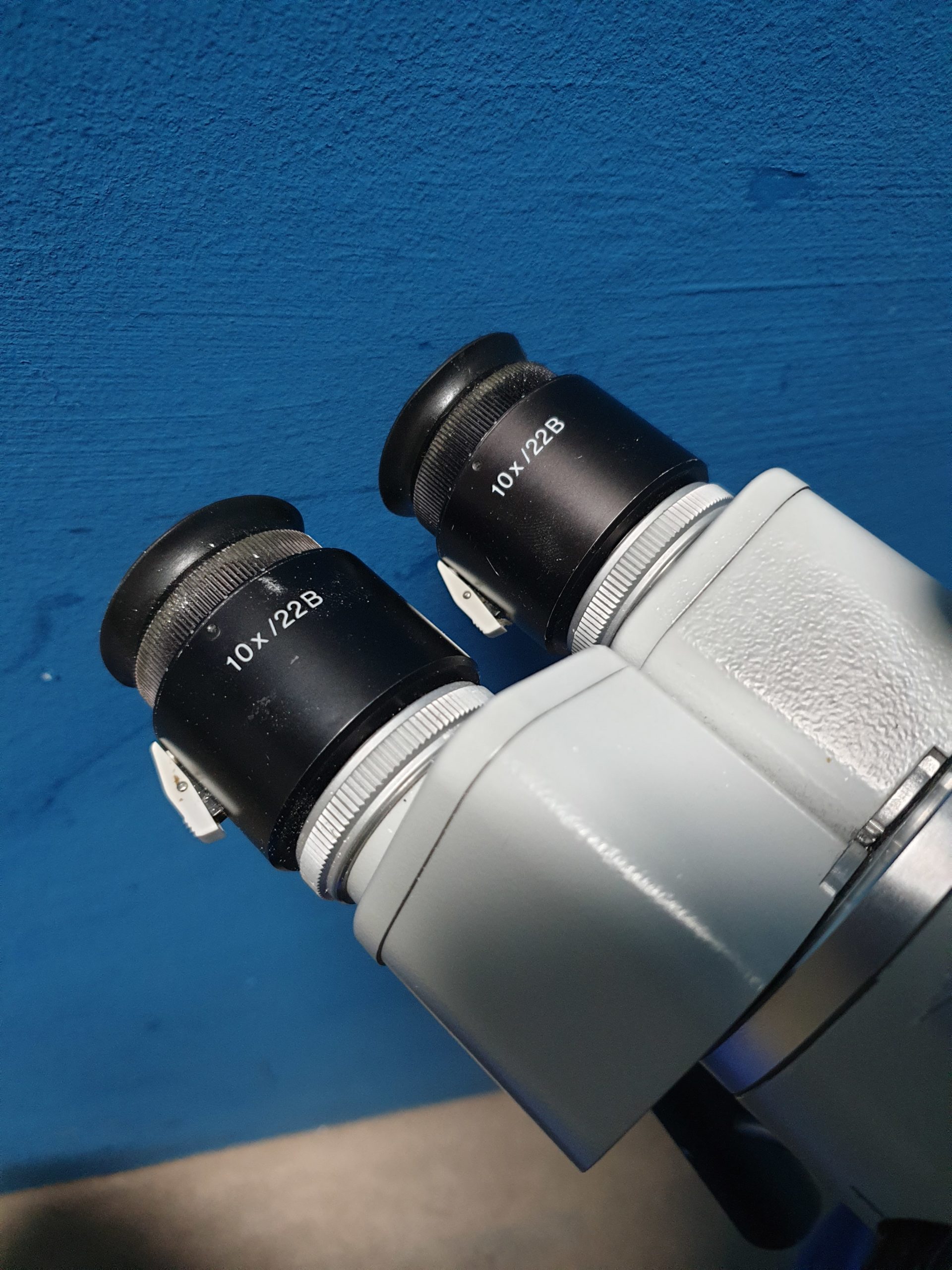 ZEISS KAPS SOM 12 SOM12 Mikroskop f=250 10x 22b HNO Mikroskop thumbnail 6