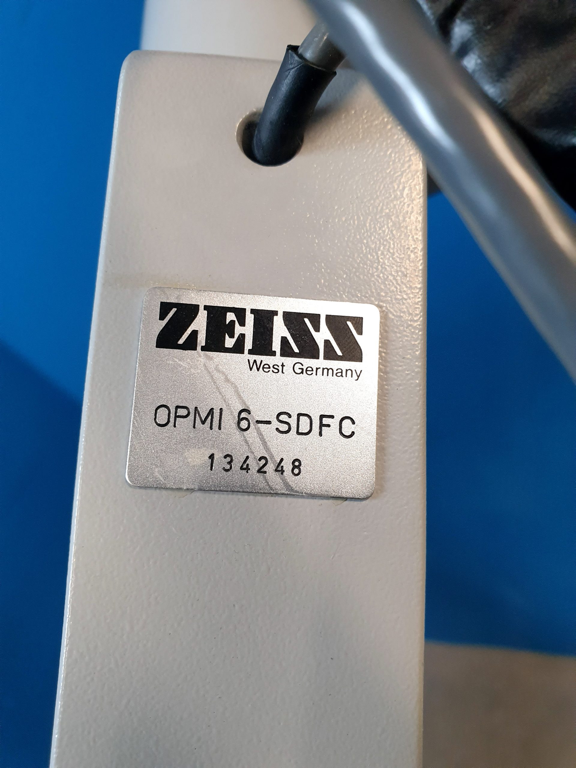 Zeiss OPMI 6-SDFC OP Mikroskop Operationsmikroskop 12,5x f 350 Universal s3 Stativ thumbnail 4
