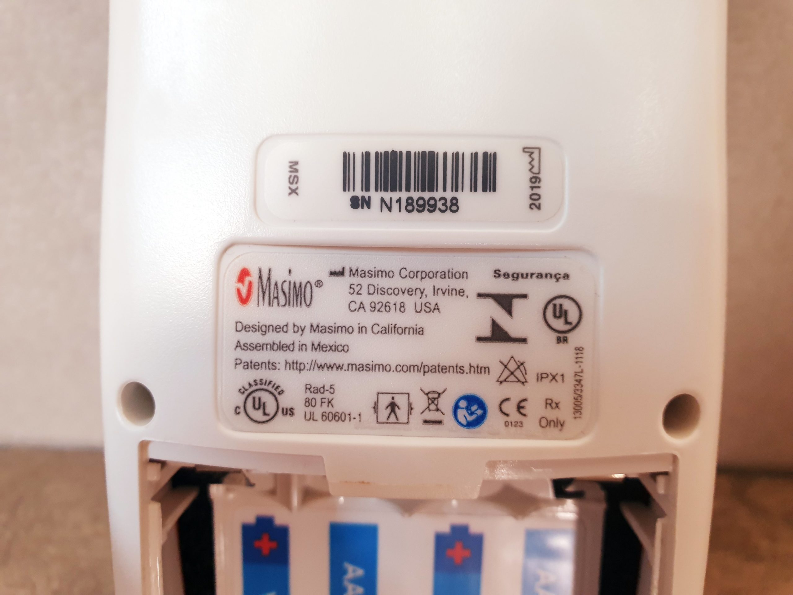 Masimo RAD-5 // RAD 5 // RAD5 // Pulsoximeter – thumbnail 8