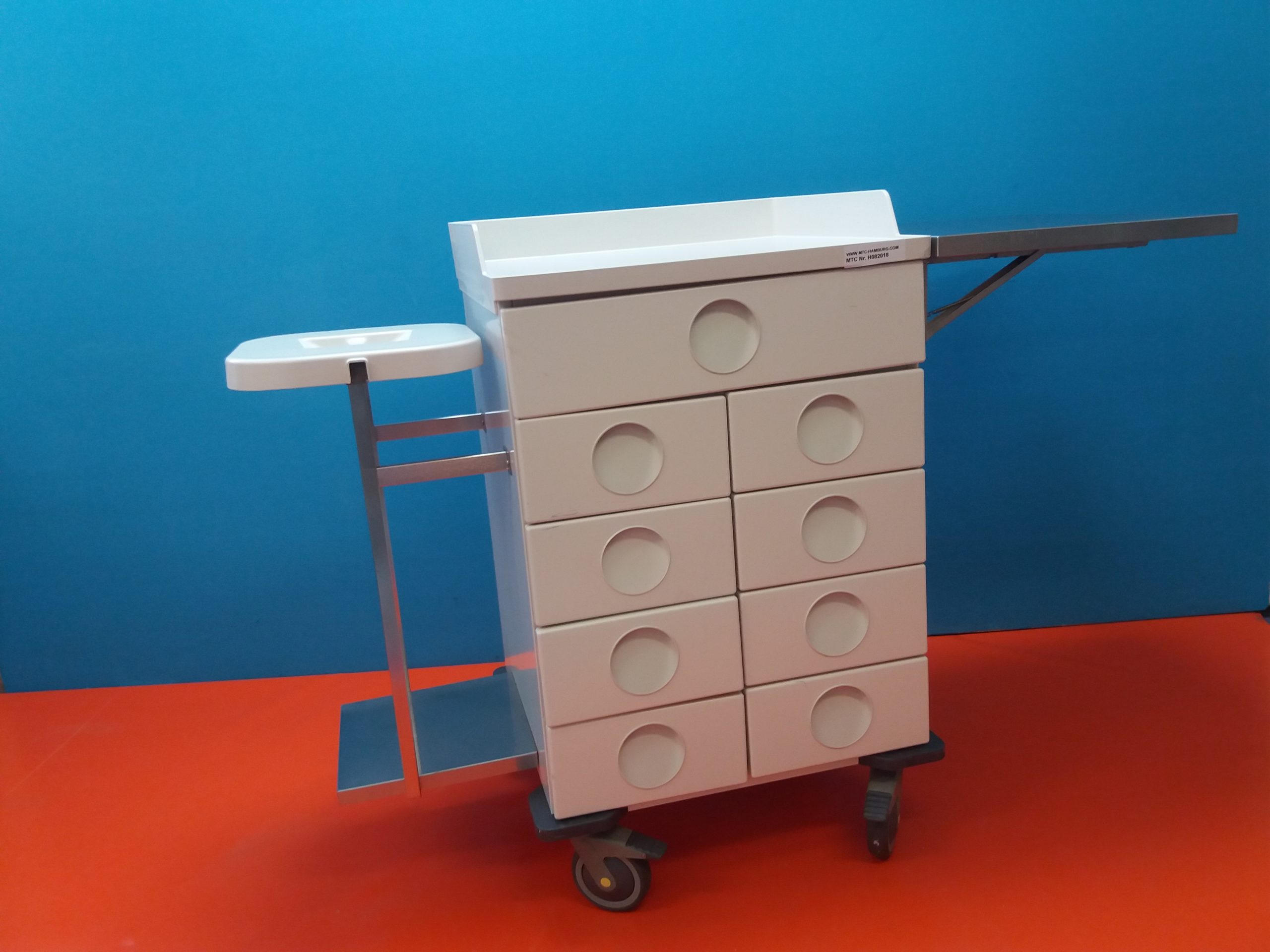 MAQUET Verbandmittelwagen mit Rollen Medizin Einrichtung Krankenhaus Klinik Praxis — image 1 of 6