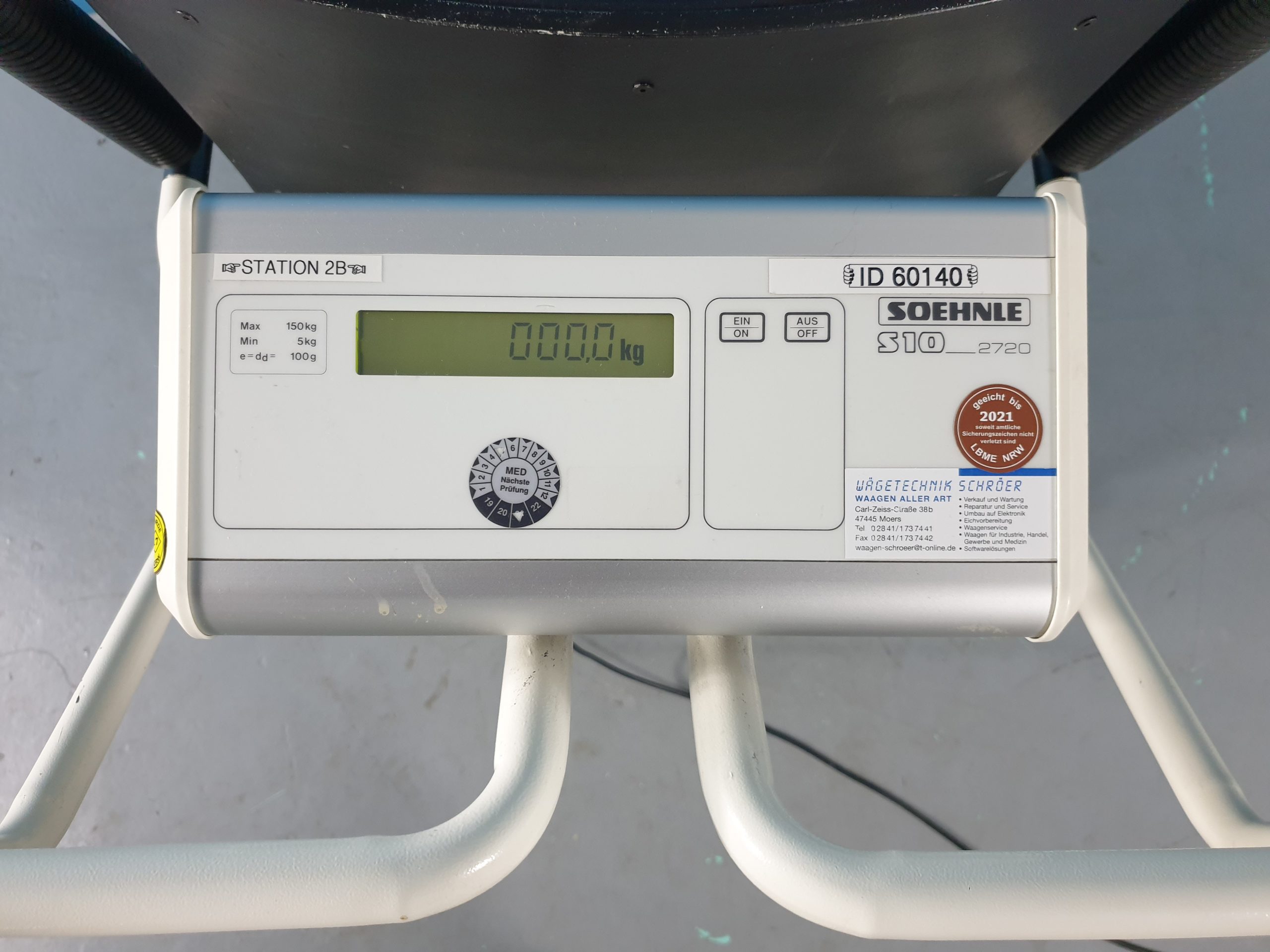 Soehnle S10 S 10 Waage / Sitz-Waage Digital Waage thumbnail 6