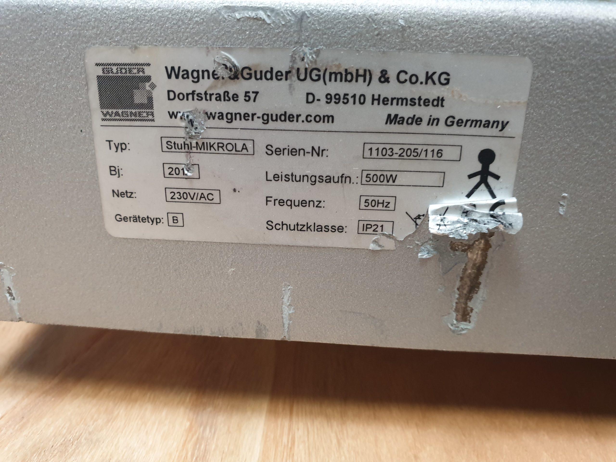Wagner und Guder “Mikrola” Patientenstuhl Behandlunsstuhl – Ophtalmologie thumbnail 8
