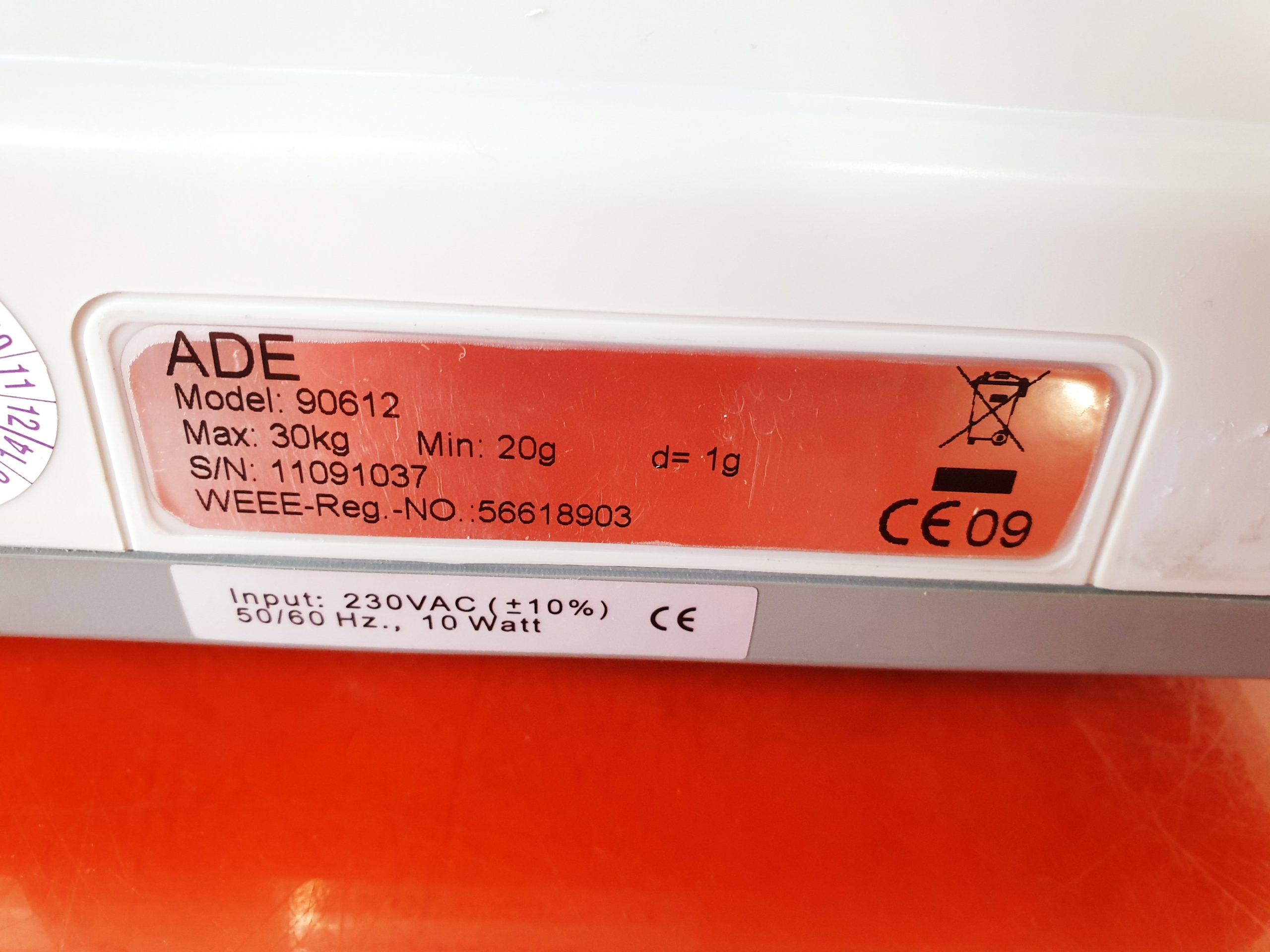 ADE 90612 Tischwaage – Portionswaage thumbnail 5