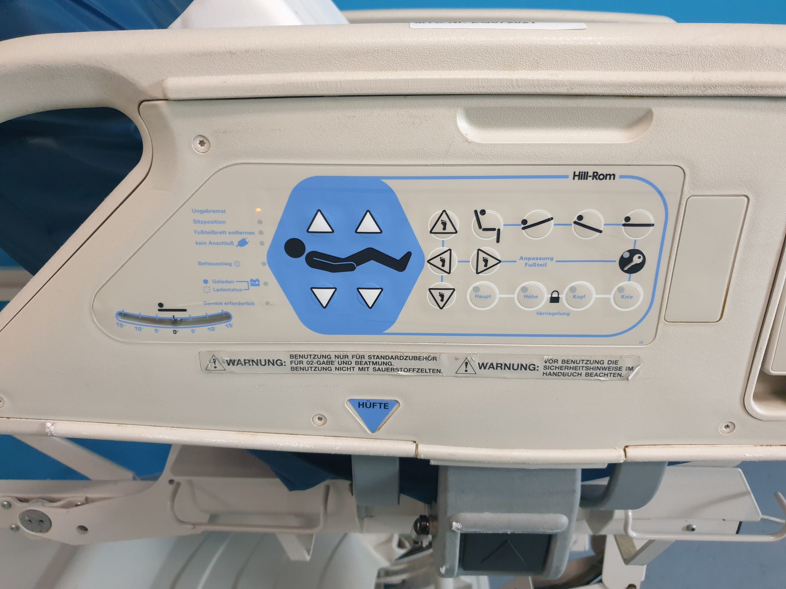 Hill-Rom Totalcare 1900 Klinikbett Pflegebett Intensivpflege Intensive Care Bed thumbnail 4