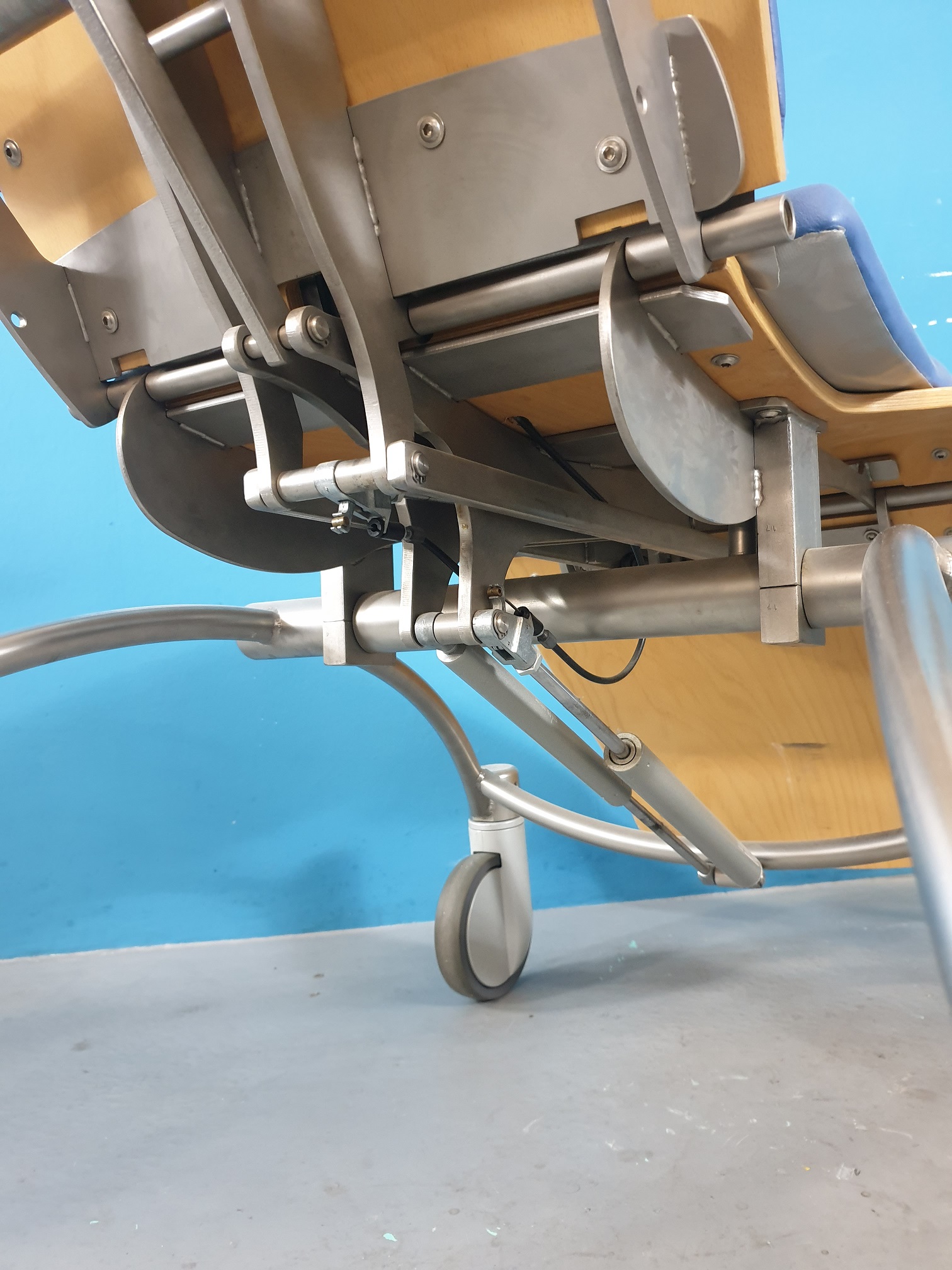 BRUMABA CADDY Patiententransporter; Stuhl, Liege, Transporter Aufwachliege – Blau thumbnail 7