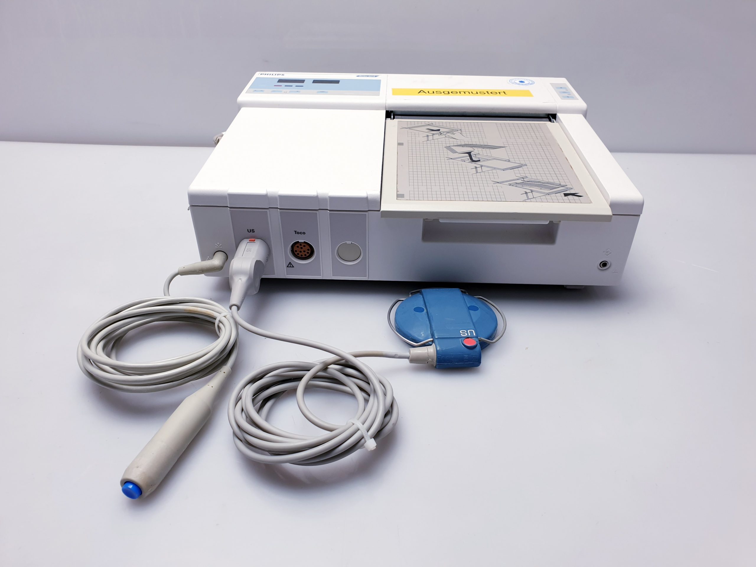 HP M1351A Series 50A CTG + U Schall Aufnehmer — image 1 of 17